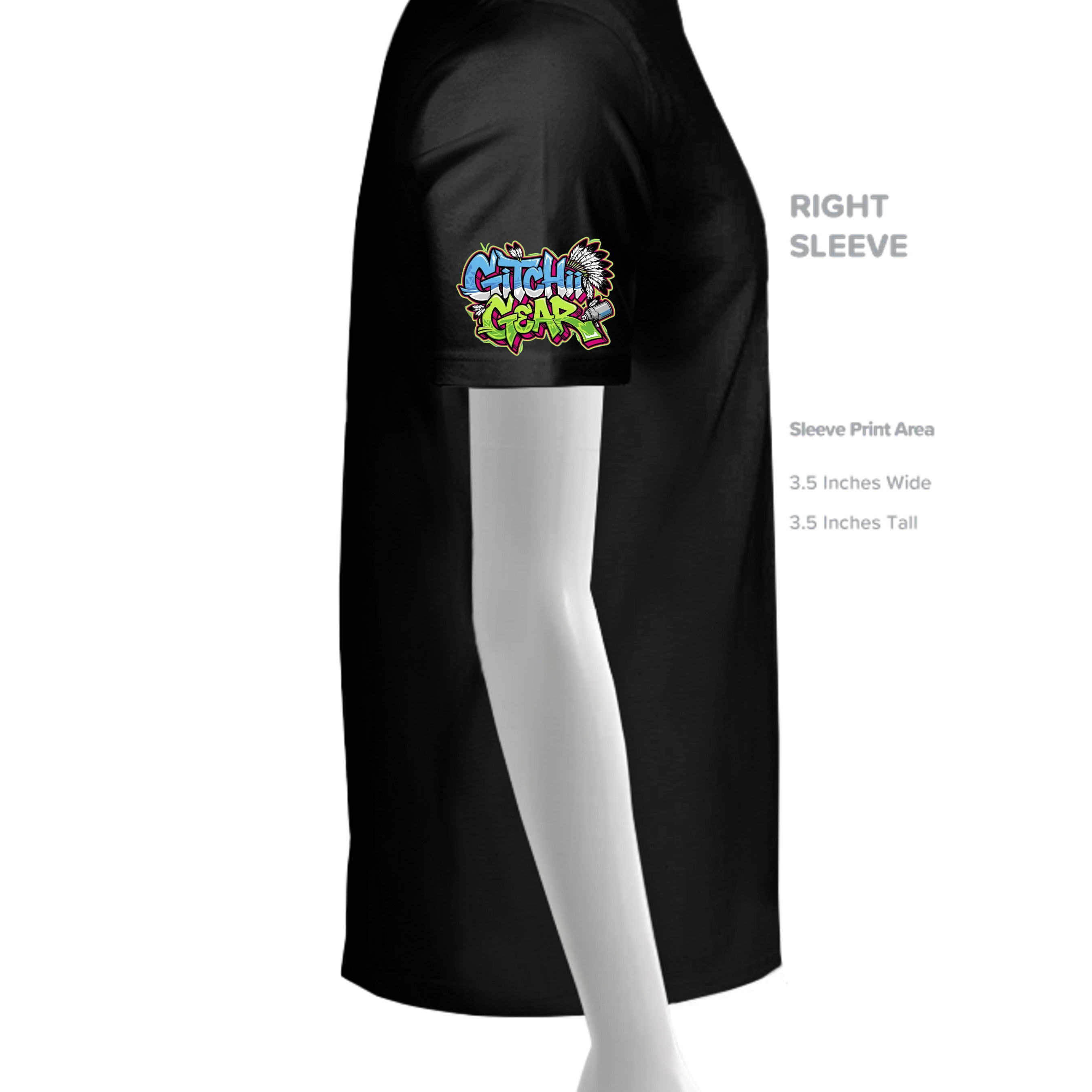 BLACK - 3001C - SLEEVE_RIGHT