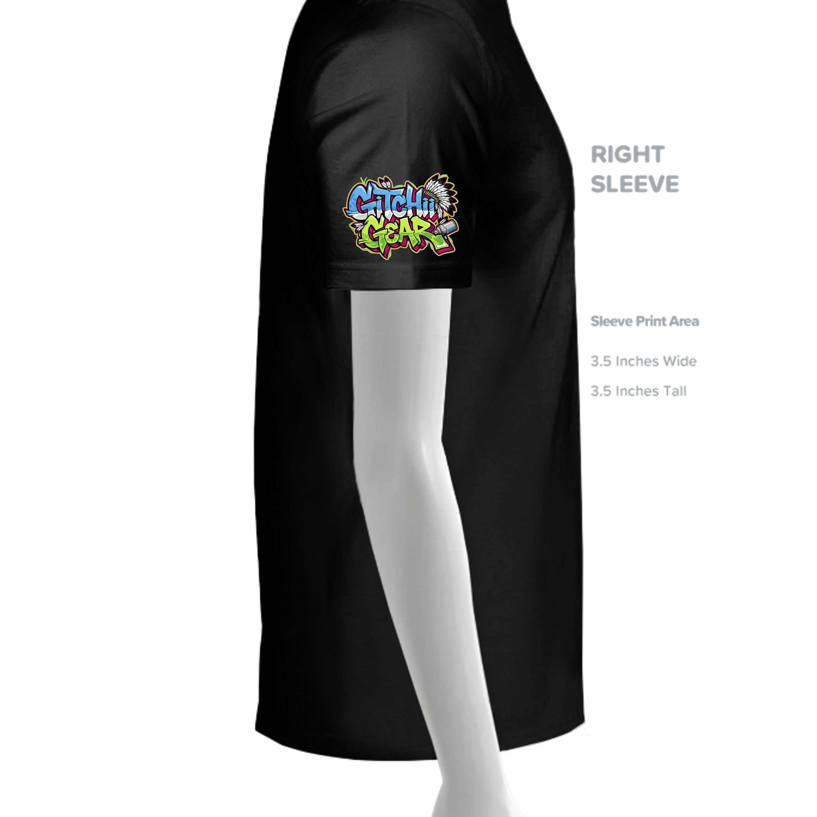 BLACK - 3001C - SLEEVE_RIGHT