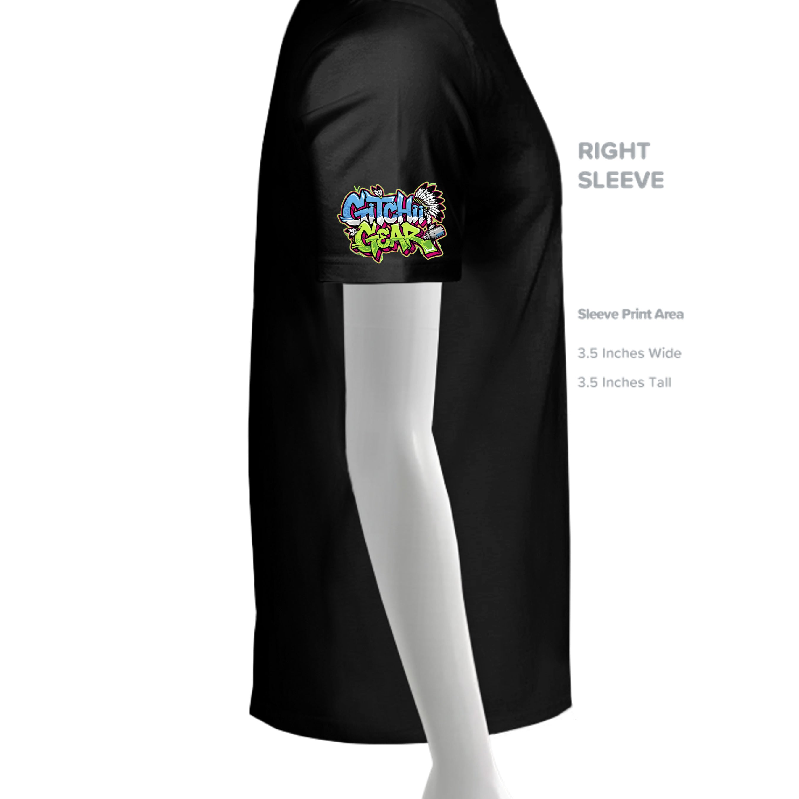 BLACK - C1717 - SLEEVE_RIGHT