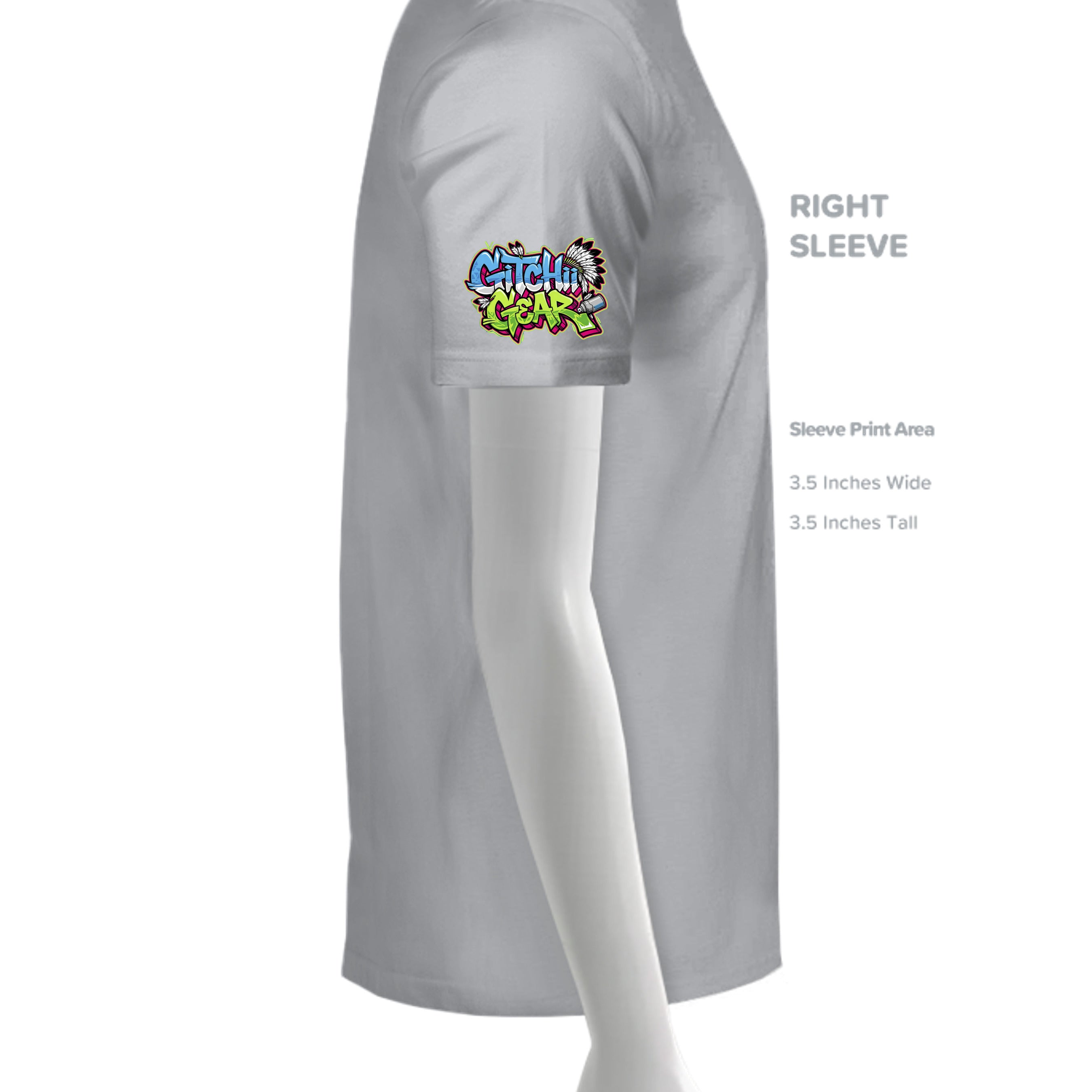 Solid Athletic Grey - 3001C - SLEEVE_RIGHT