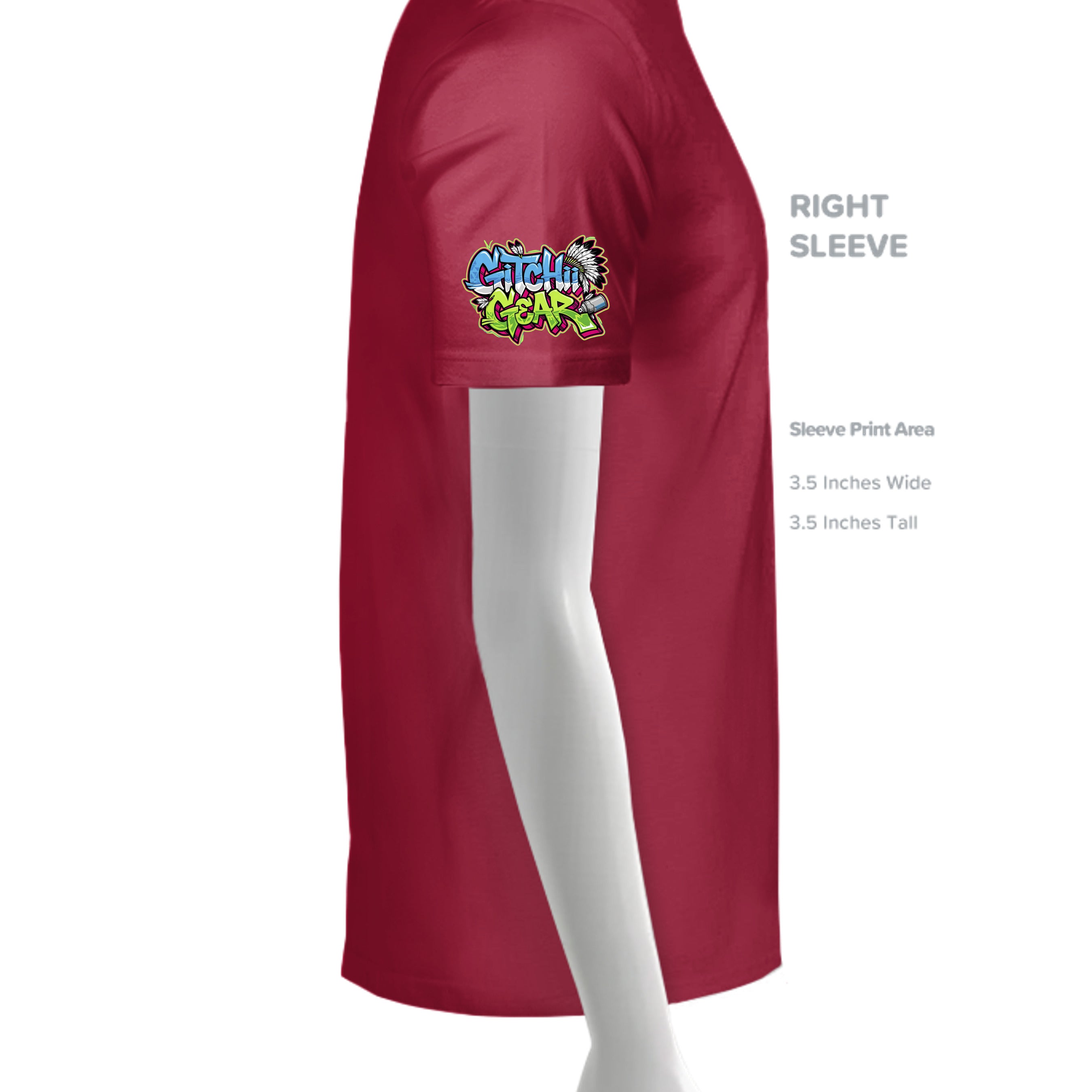 CHERRY RED - G200 - SLEEVE_RIGHT