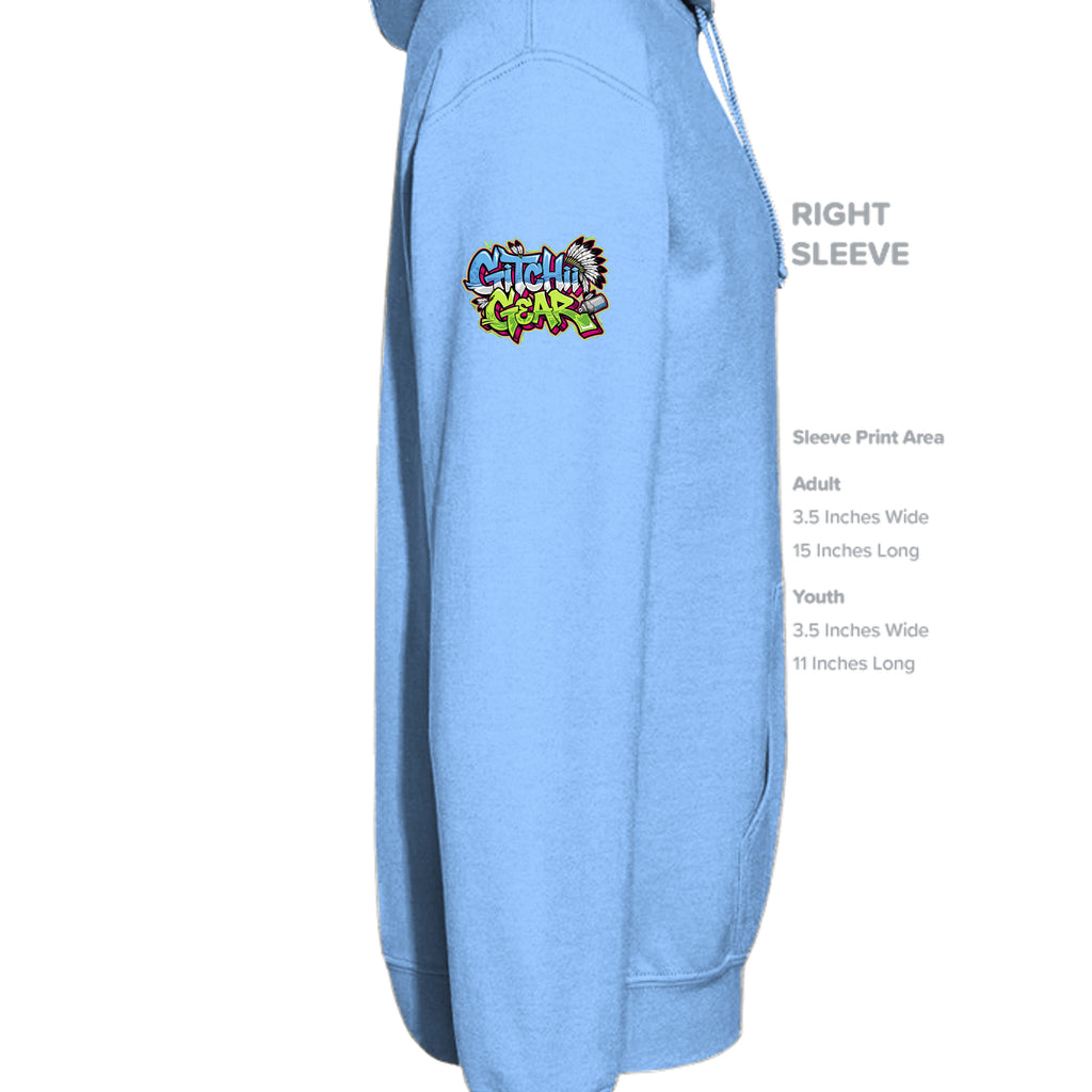 CAROLINA BLUE - G185 - SLEEVE_RIGHT