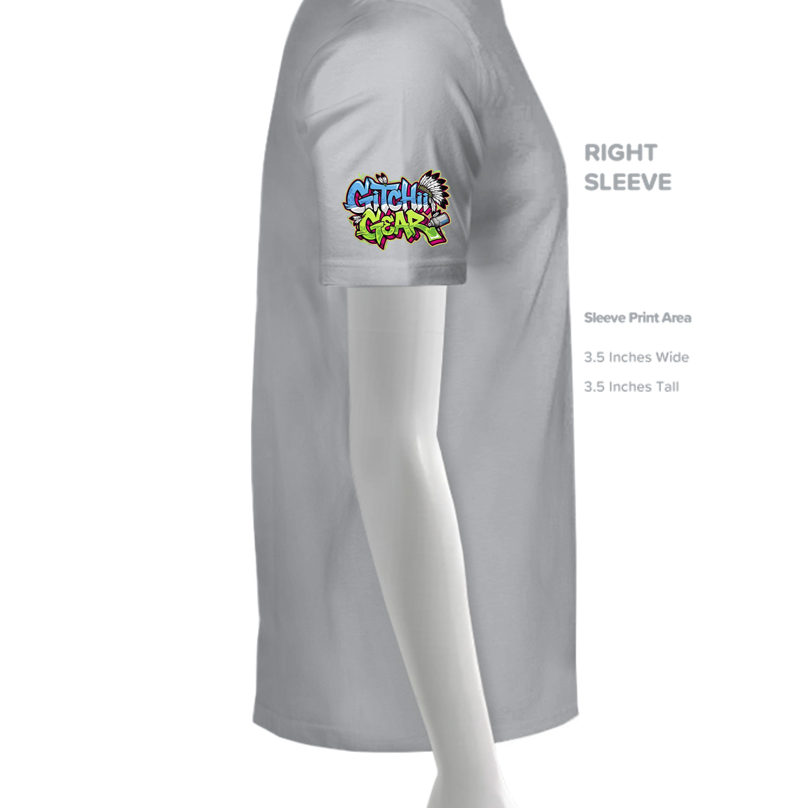 Solid Athletic Grey - 3001C - SLEEVE_RIGHT