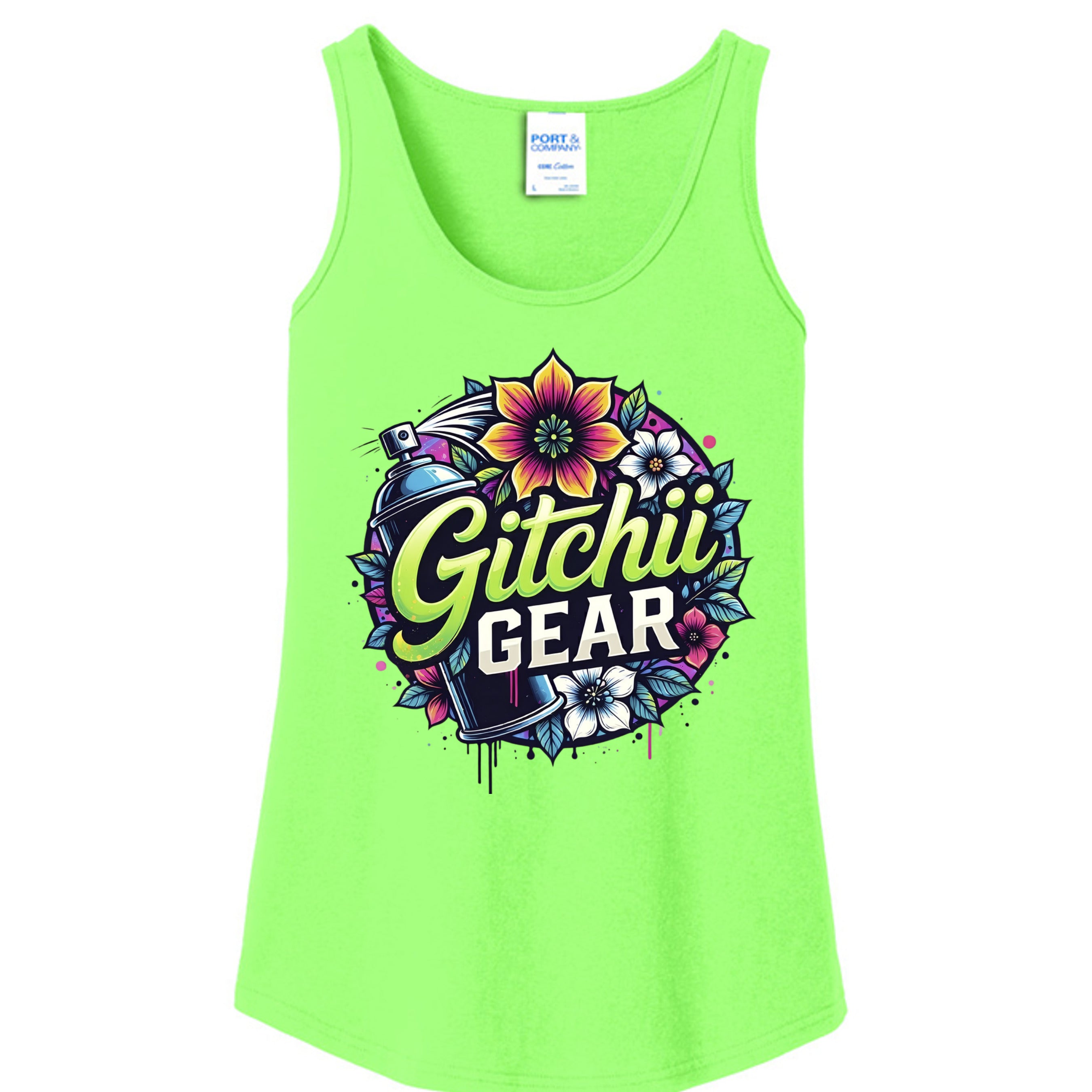 Neon Green - LPC54TT - FRONT