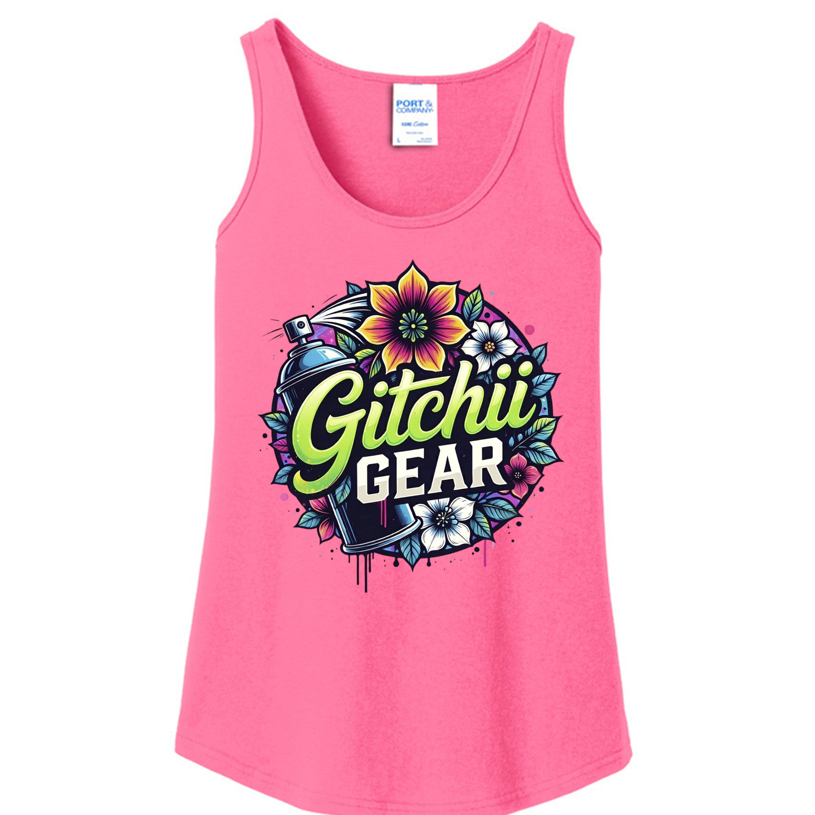 Neon Pink - LPC54TT - FRONT