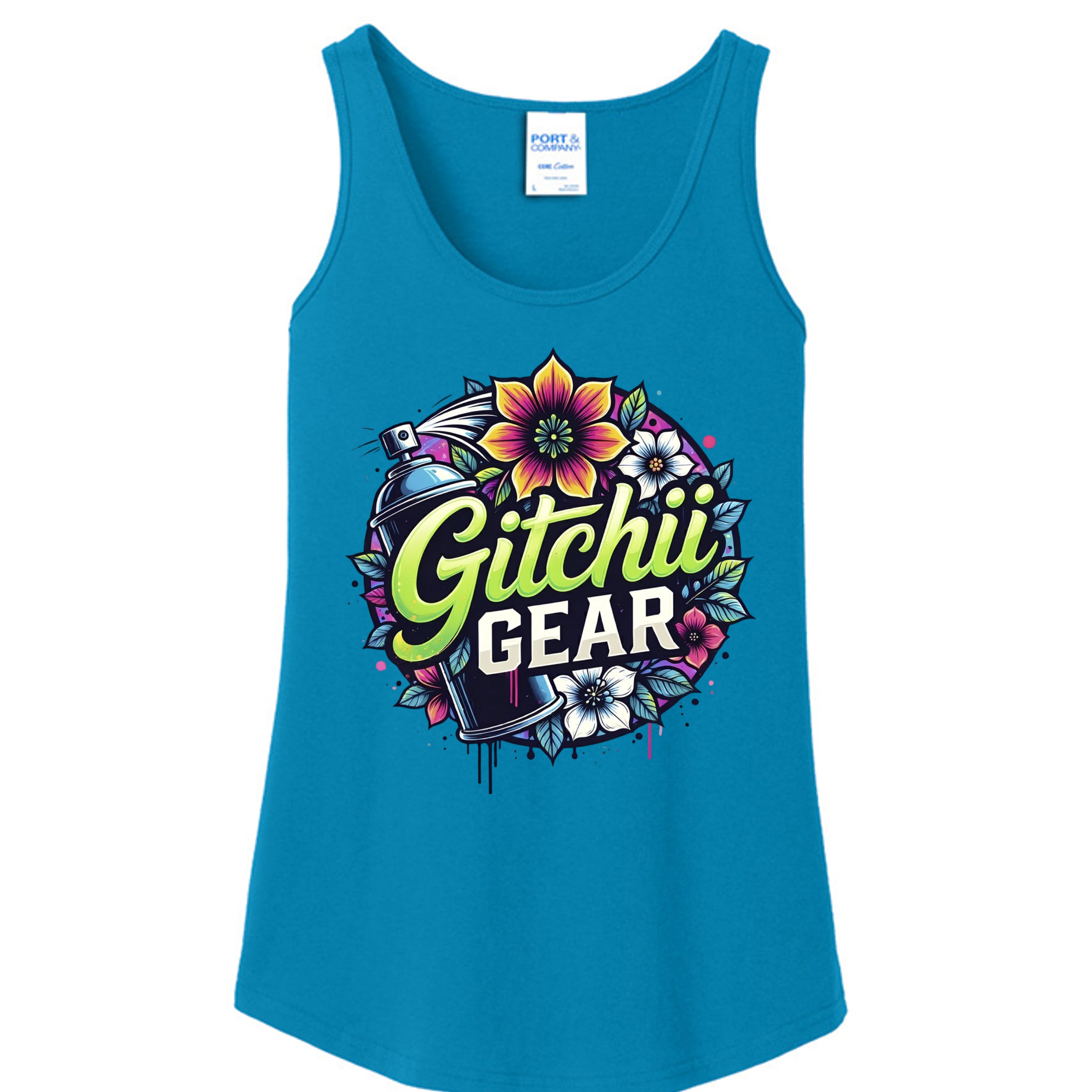 Neon Blue - LPC54TT - FRONT