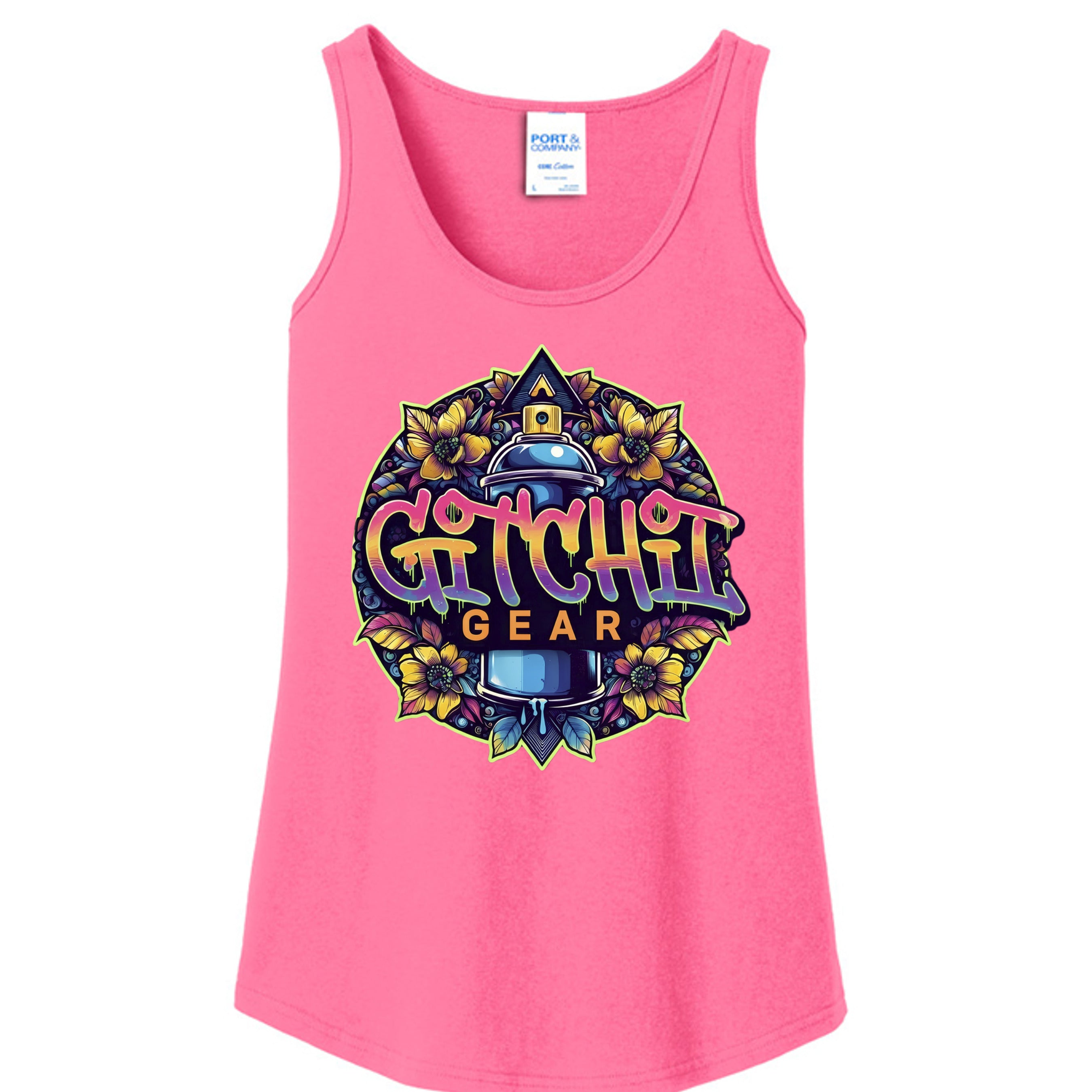 Neon Pink - LPC54TT - FRONT