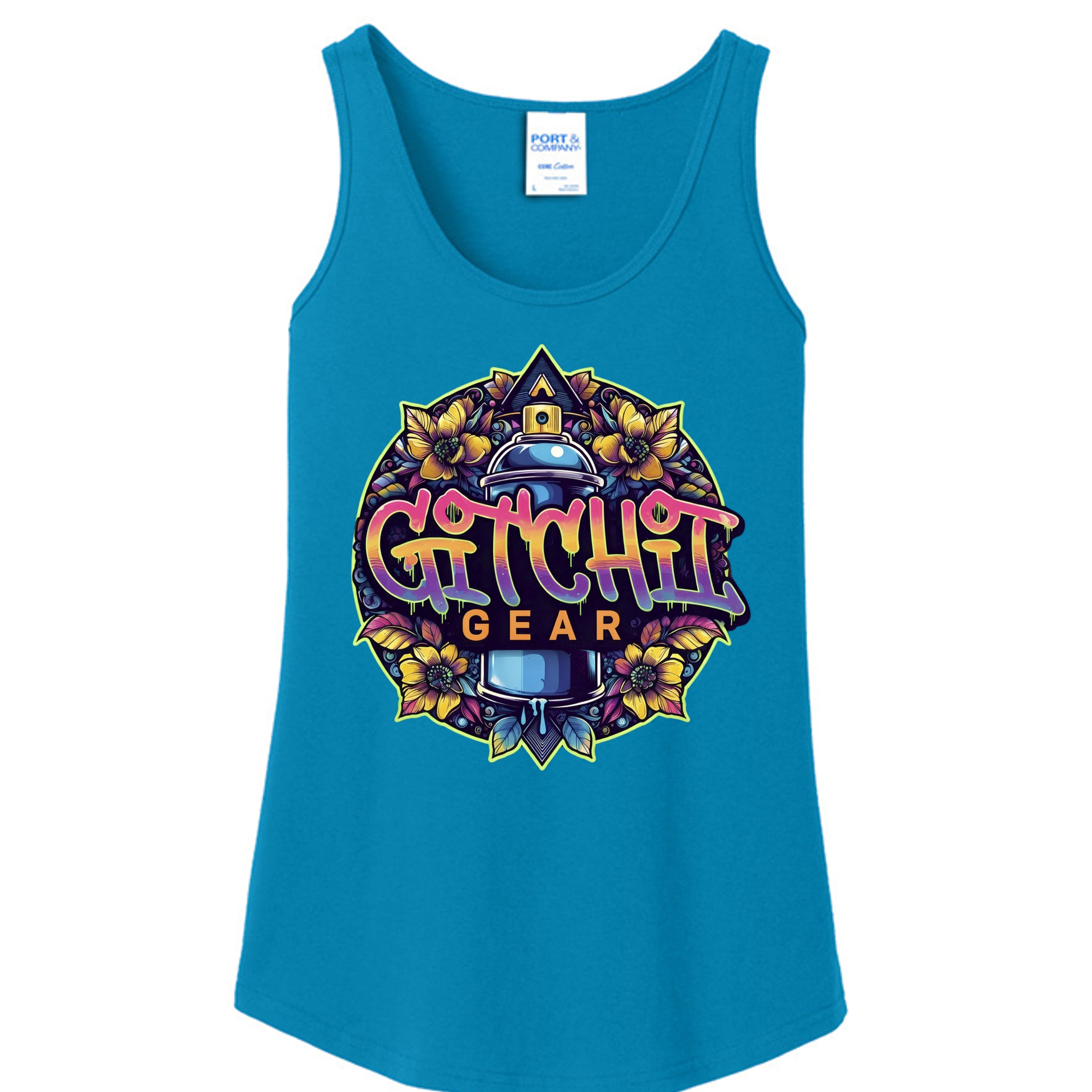 Neon Blue - LPC54TT - FRONT