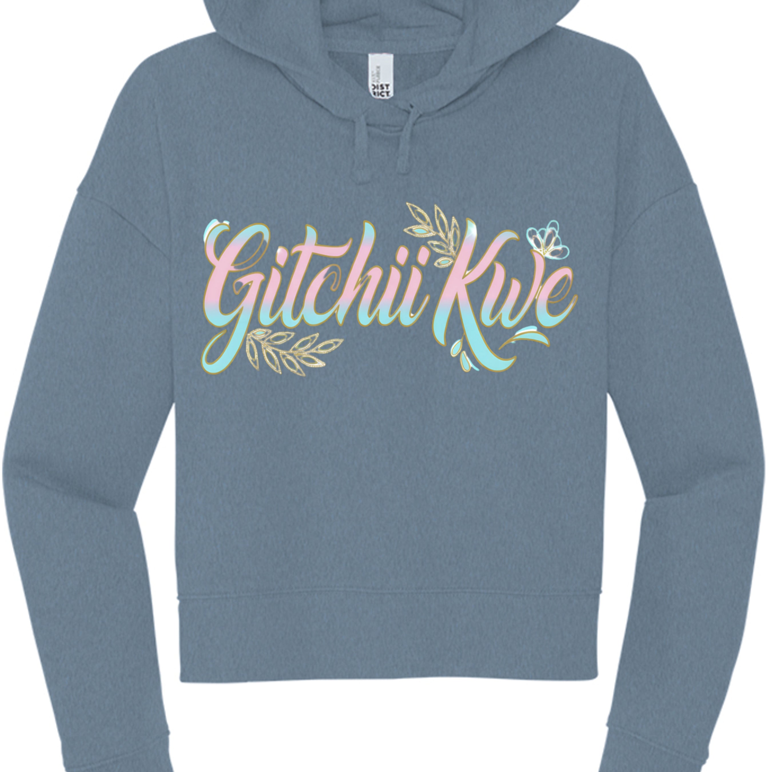 Flint Blue Heather - DT6101 - FRONT