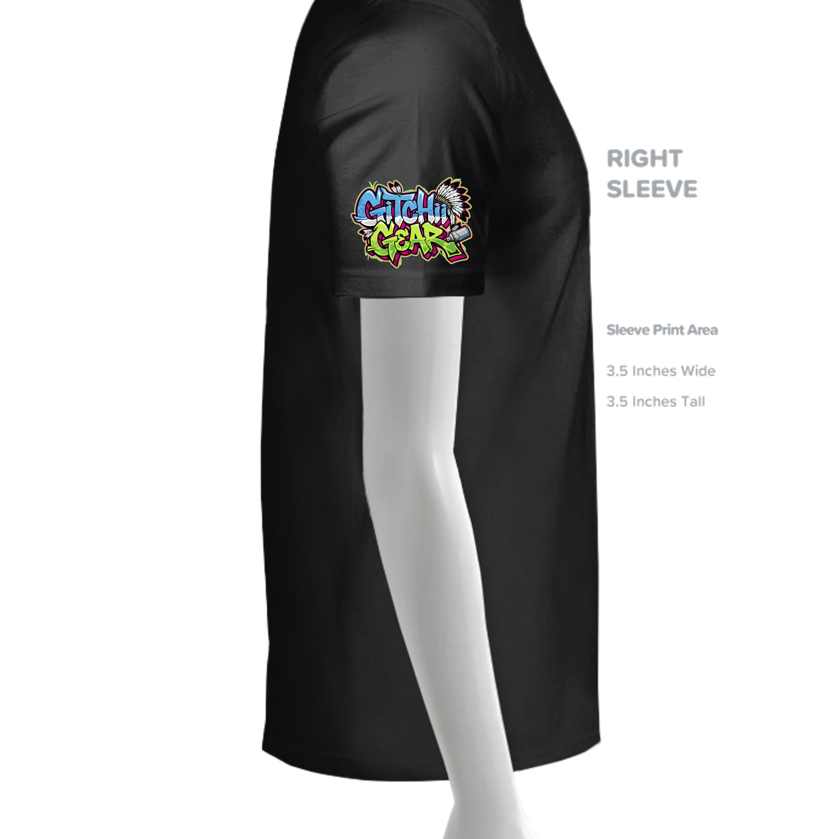 BLACK - G500B - SLEEVE_RIGHT