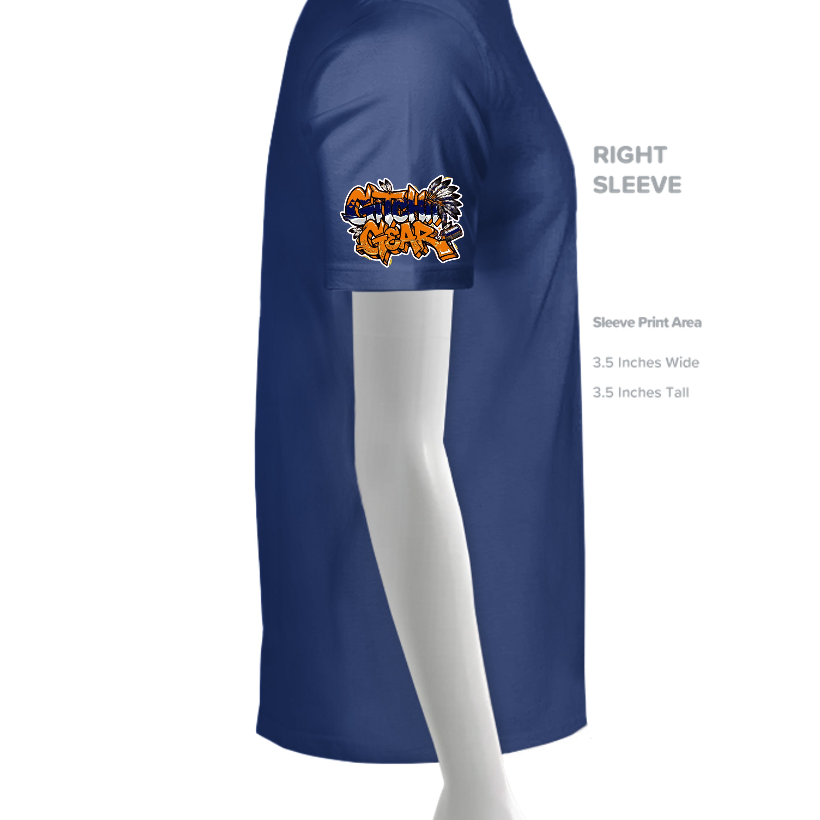 Fan Deep Royal - G500 - SLEEVE_RIGHT