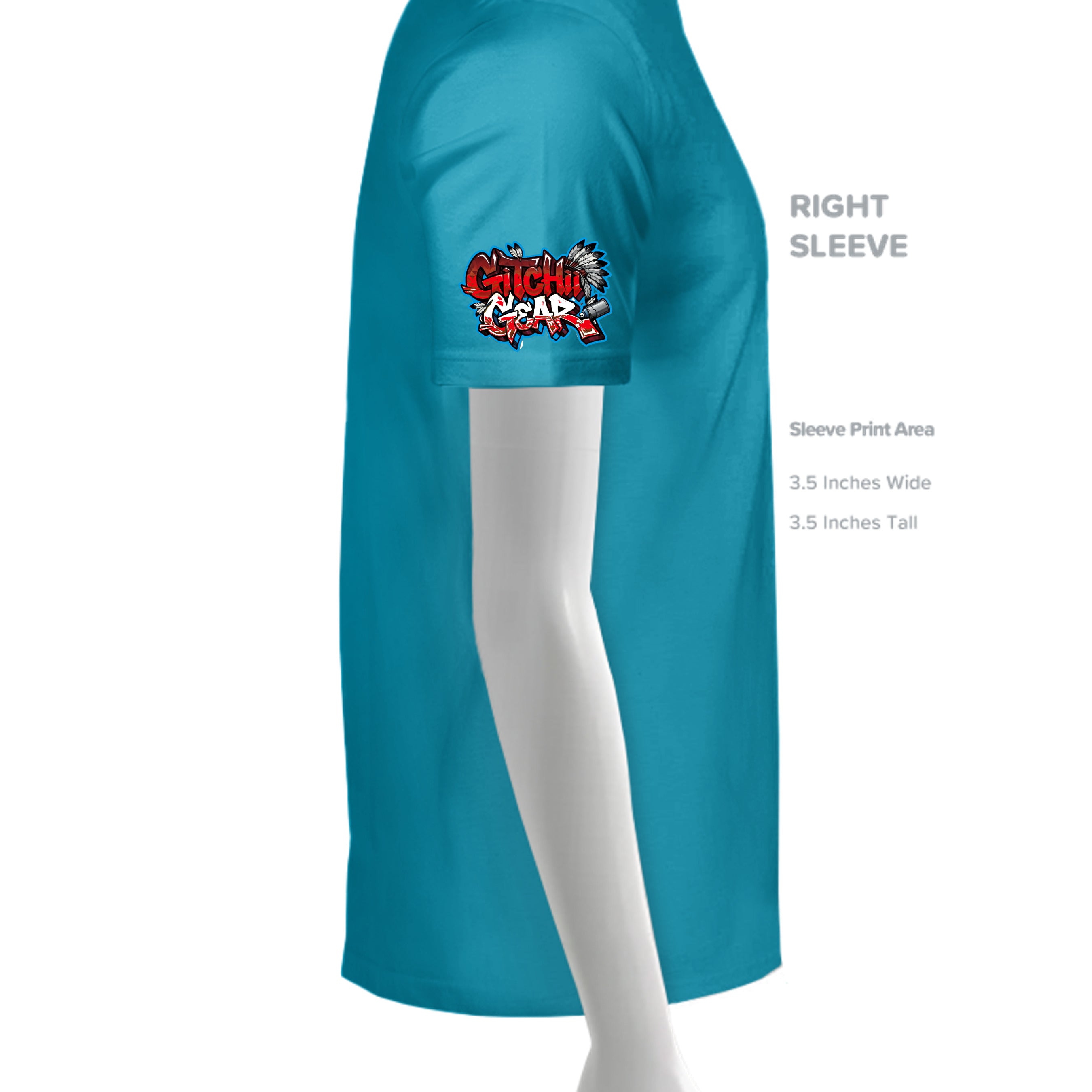 TROPICAL BLUE - G500 - SLEEVE_RIGHT