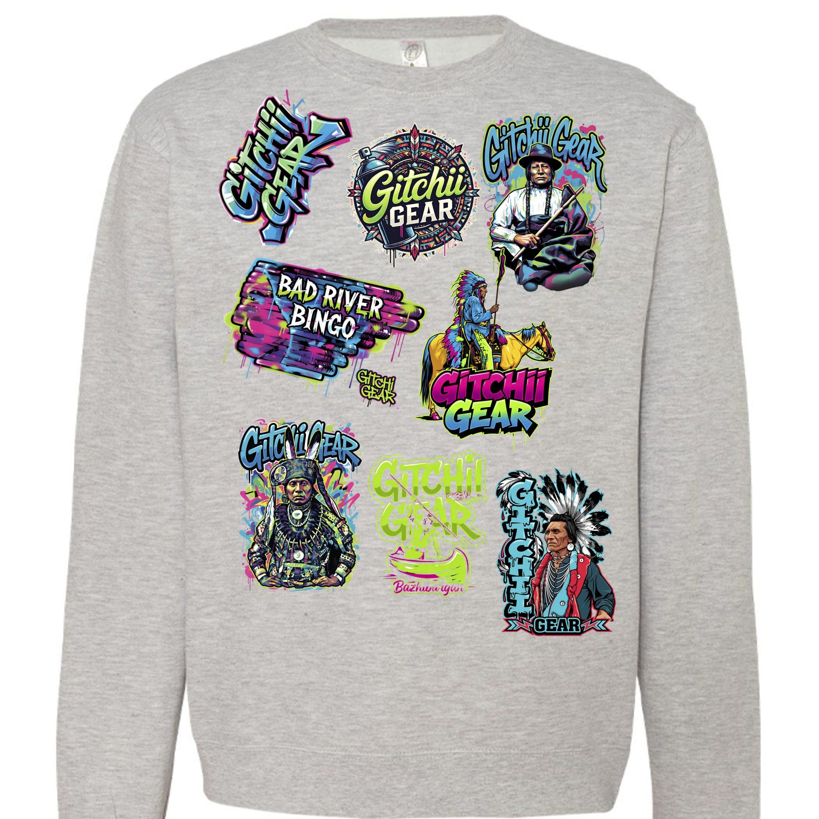 Grey Heather - SS3000 - FRONT