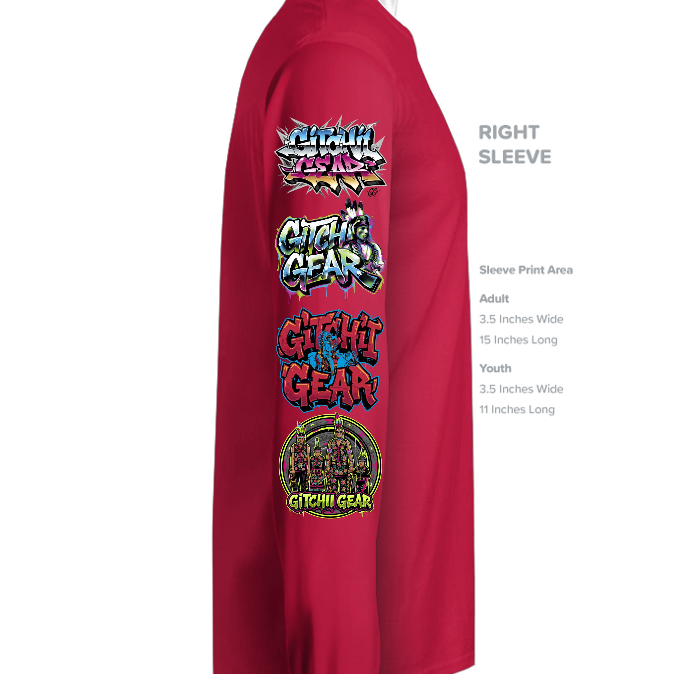 Red - SS3000 - SLEEVE_RIGHT