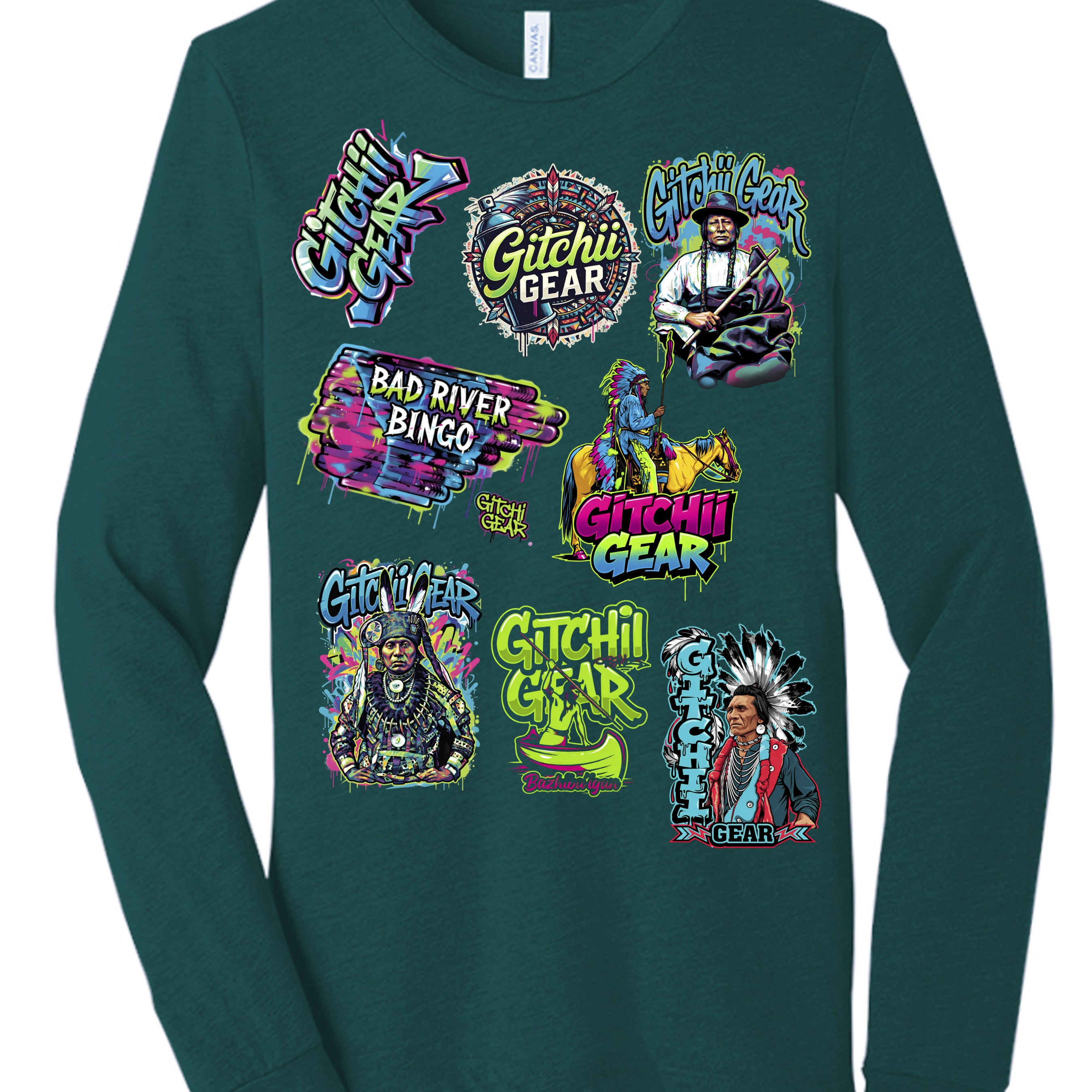 Emerald Triblend - 3513 - FRONT