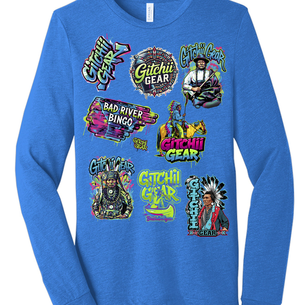 True Royal Triblend - 3513 - FRONT