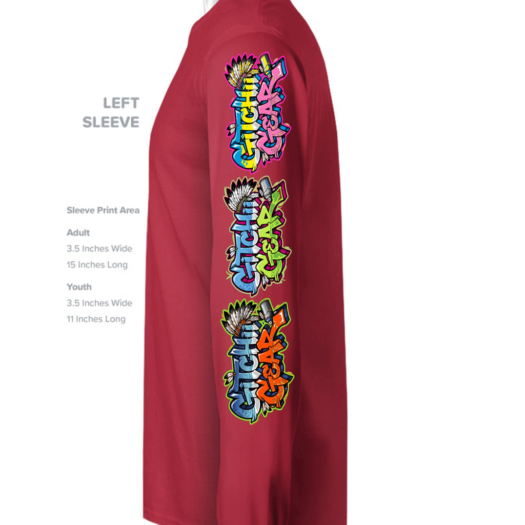 Red Triblend - 3513 - SLEEVE_LEFT