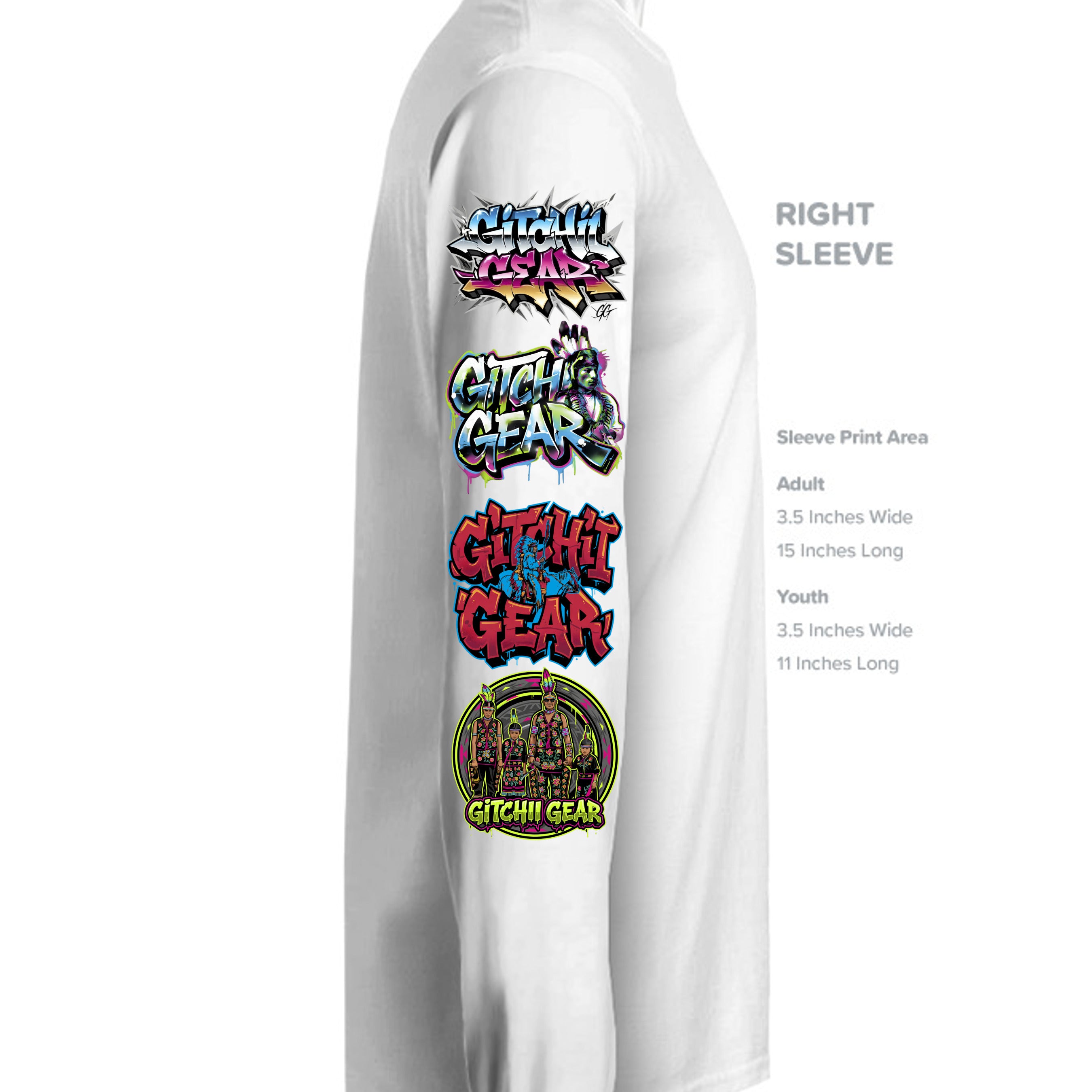 Solid White Triblend - 3513 - SLEEVE_RIGHT