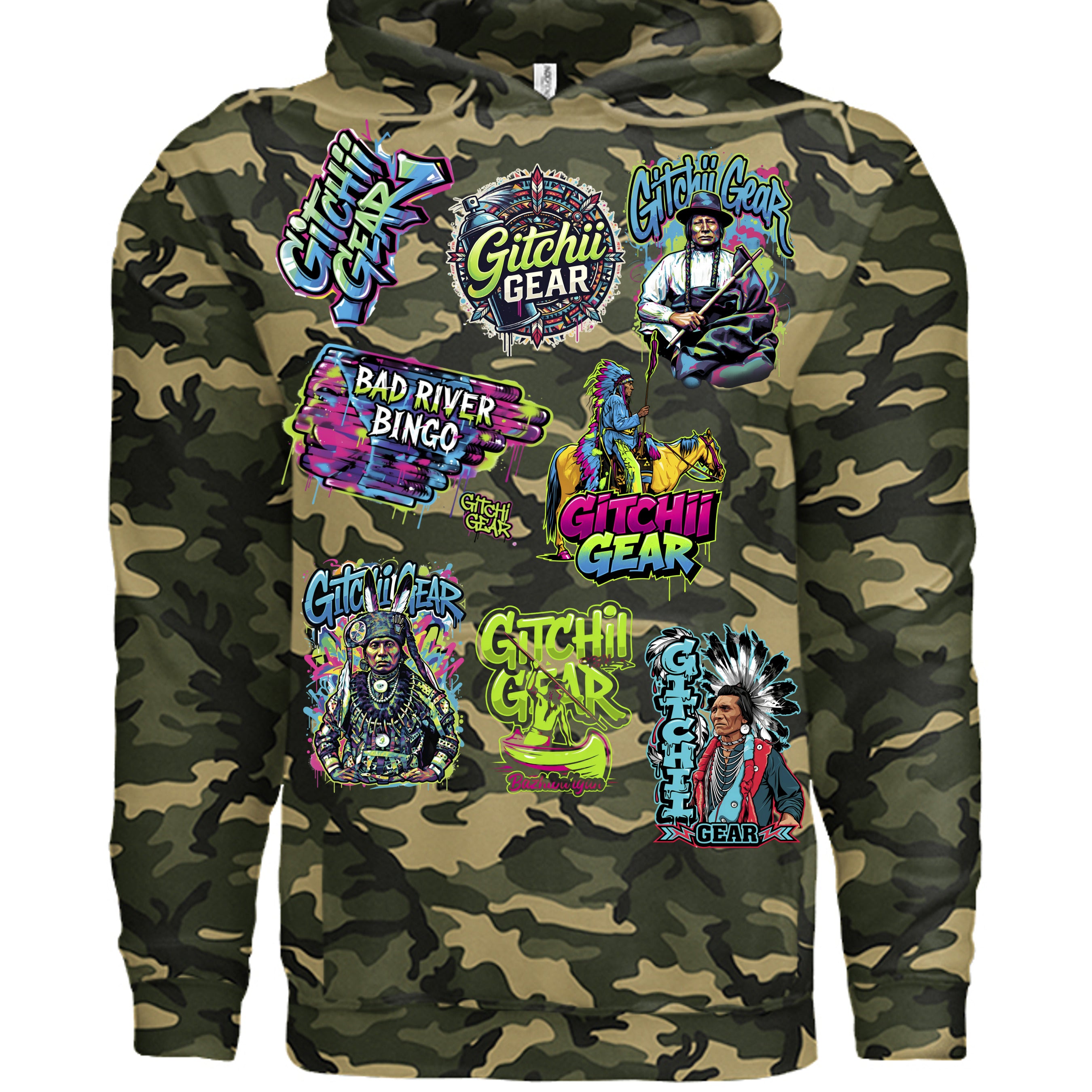 Army Camo - IND4000 - FRONT