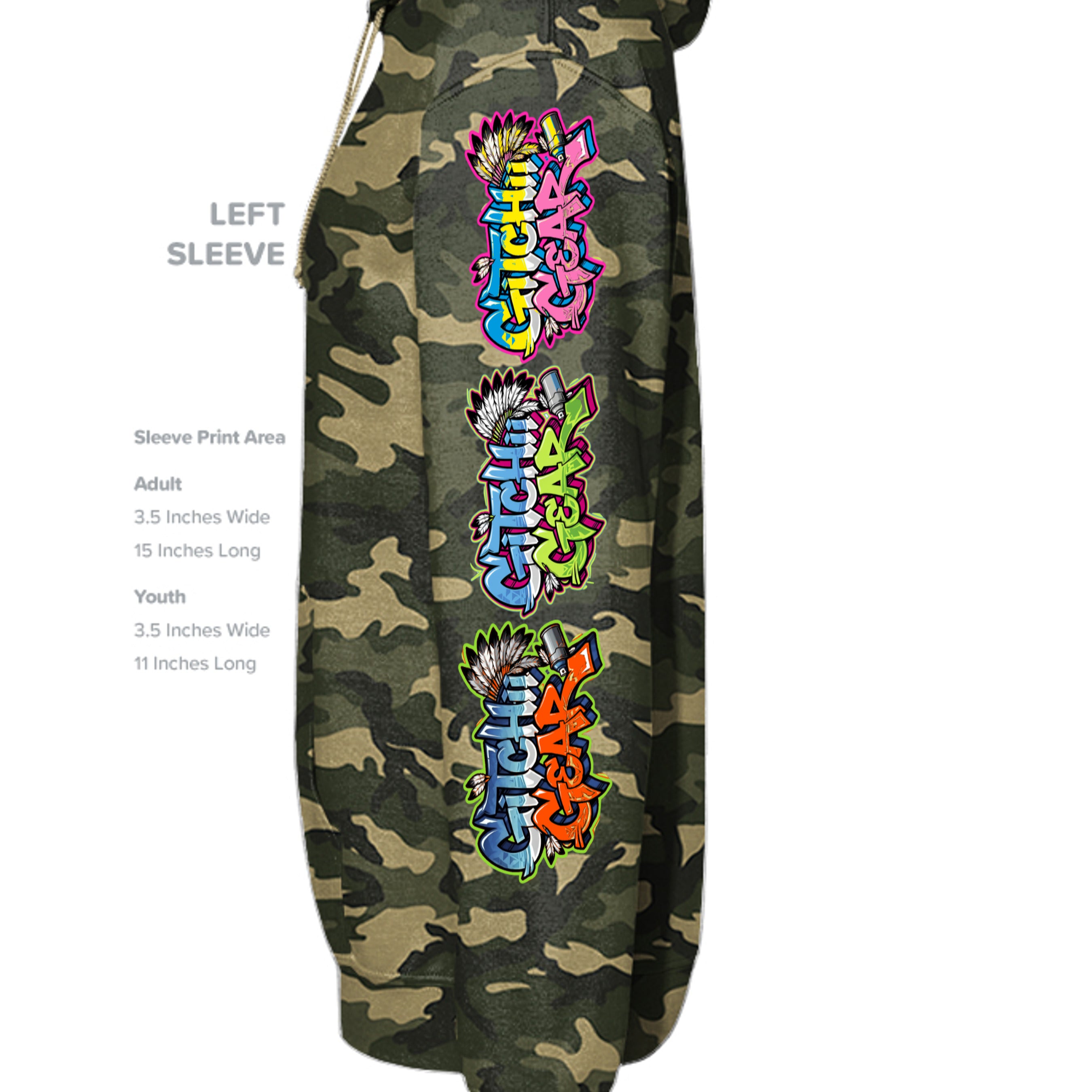 Army Camo - IND4000 - SLEEVE_LEFT