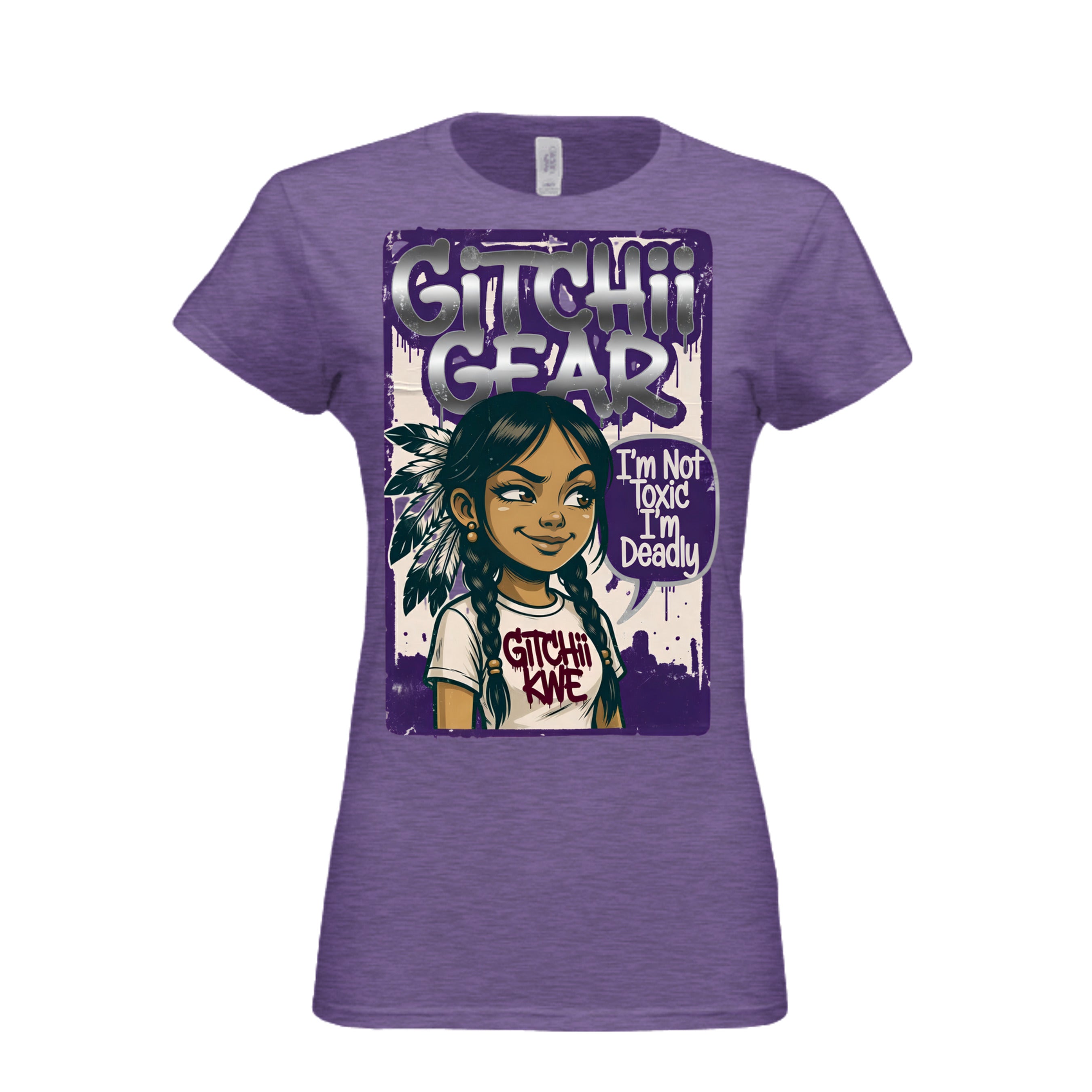 HEATHER PURPLE - G640L - FRONT