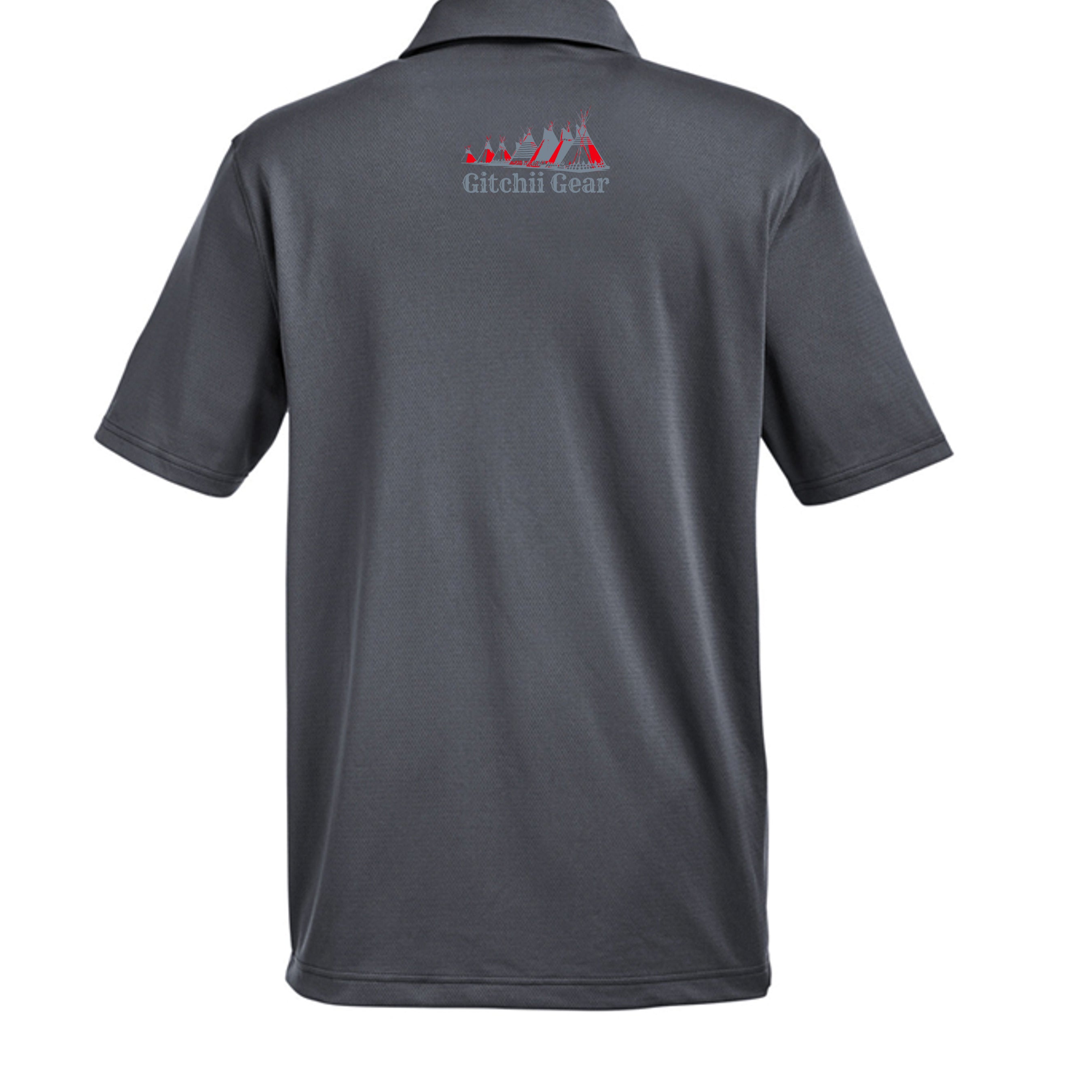 Castlerock Grey Light Heather/ White - 1370399 - BACK