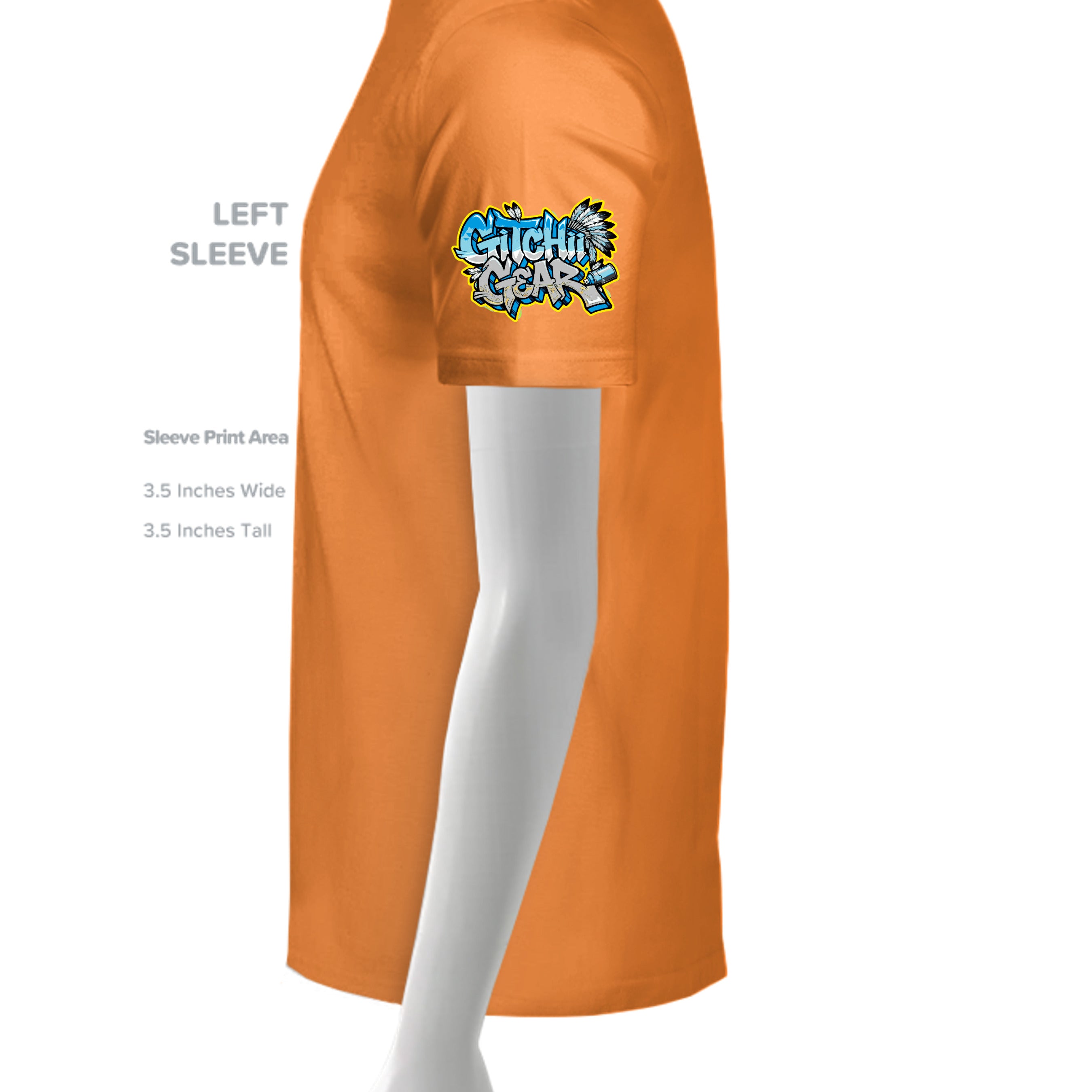 CLASSIC ORANGE - 3600 - SLEEVE_LEFT