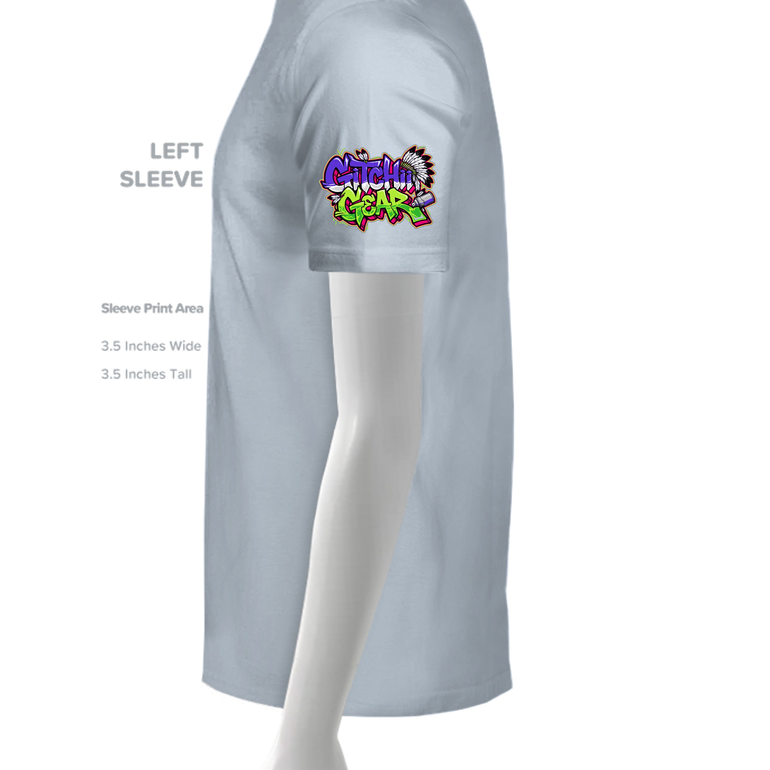Carolina Blue - 3001C - SLEEVE_LEFT
