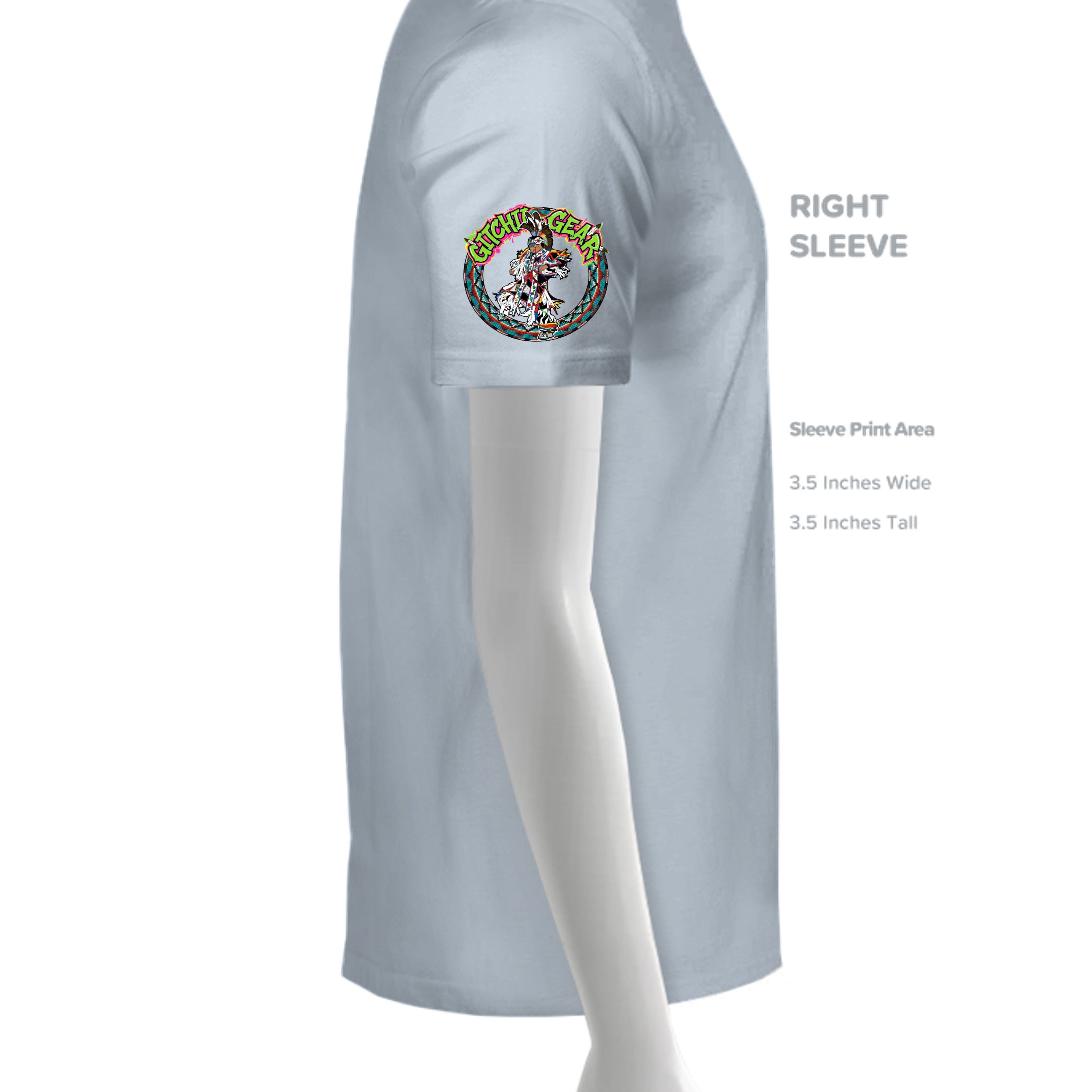 Carolina Blue - 3001C - SLEEVE_RIGHT