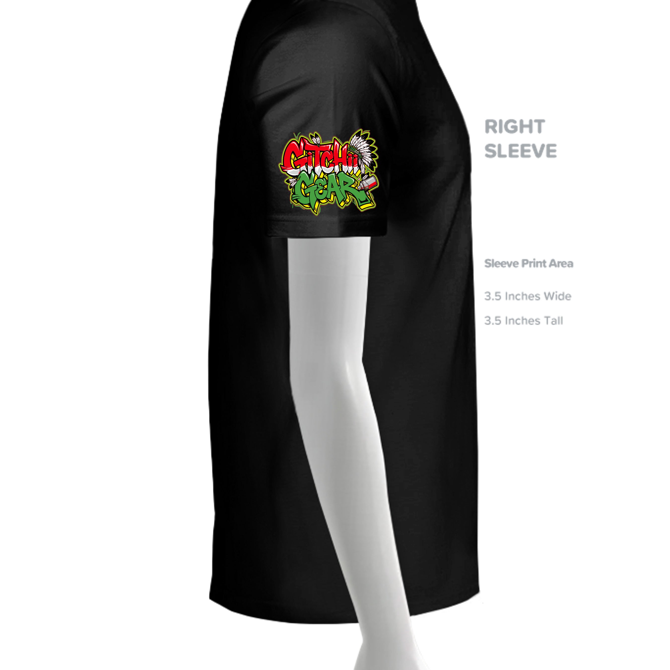 BLACK - 3001C - SLEEVE_RIGHT
