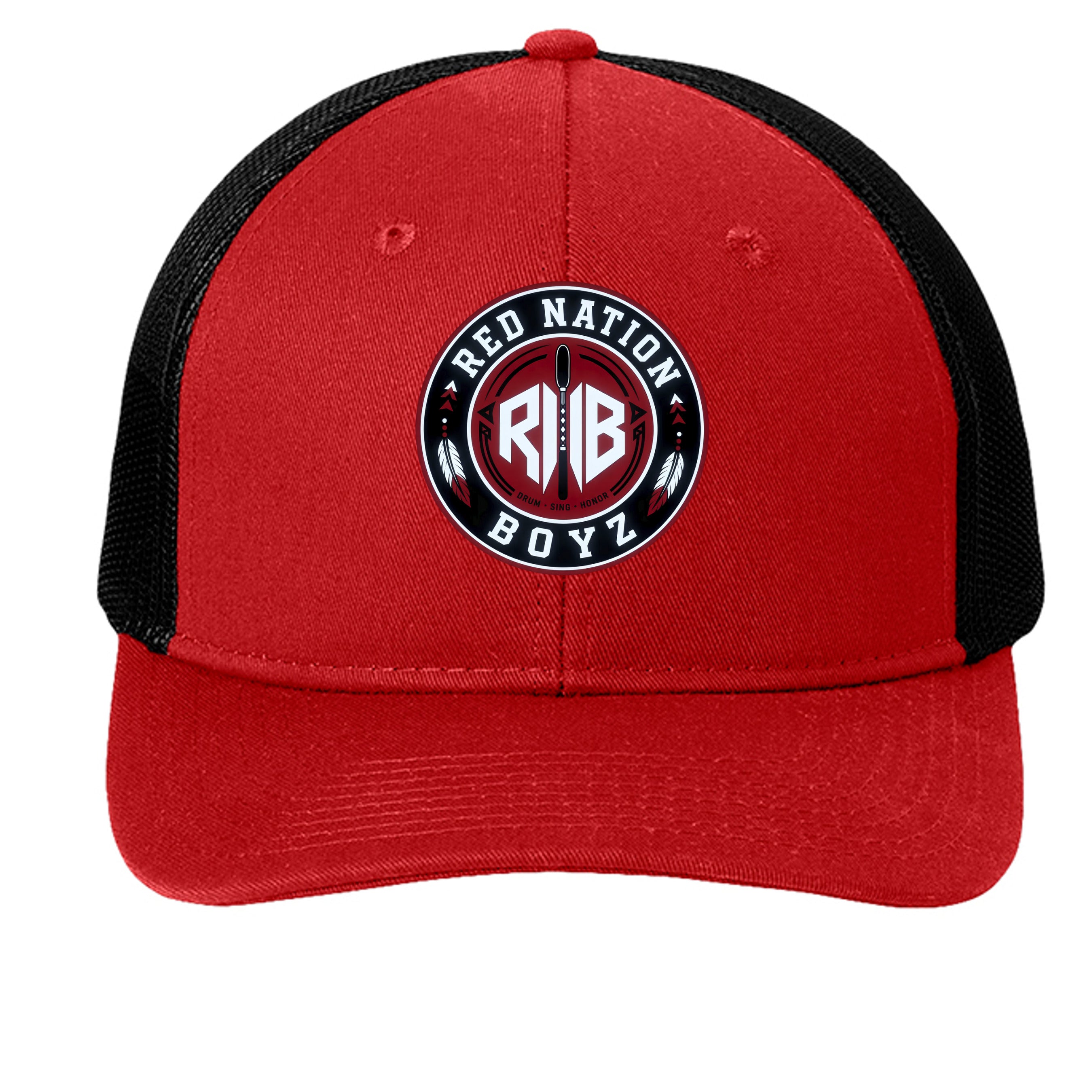 Flame Red/ Black - C402 - FRONT