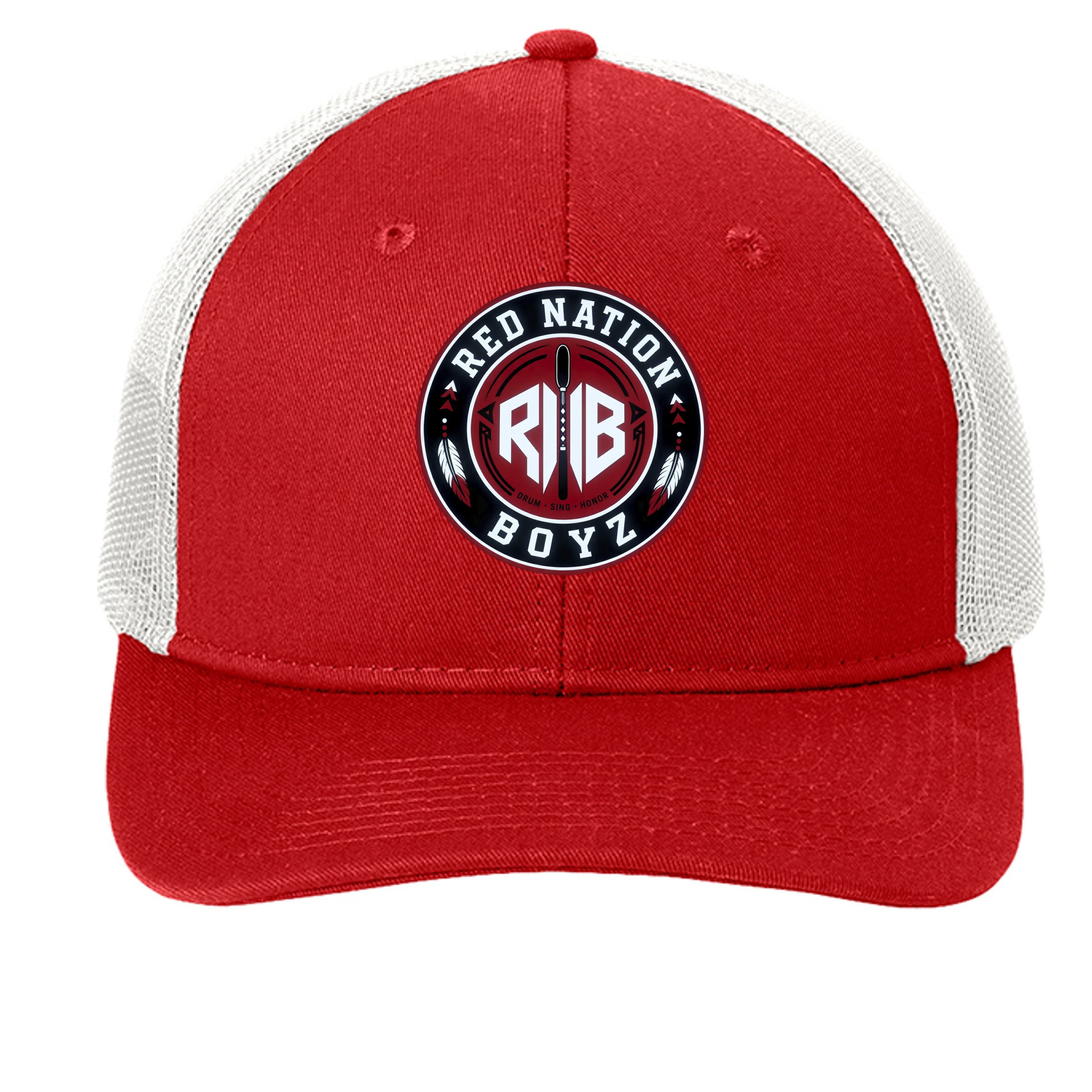 Flame Red/ White - C402 - FRONT