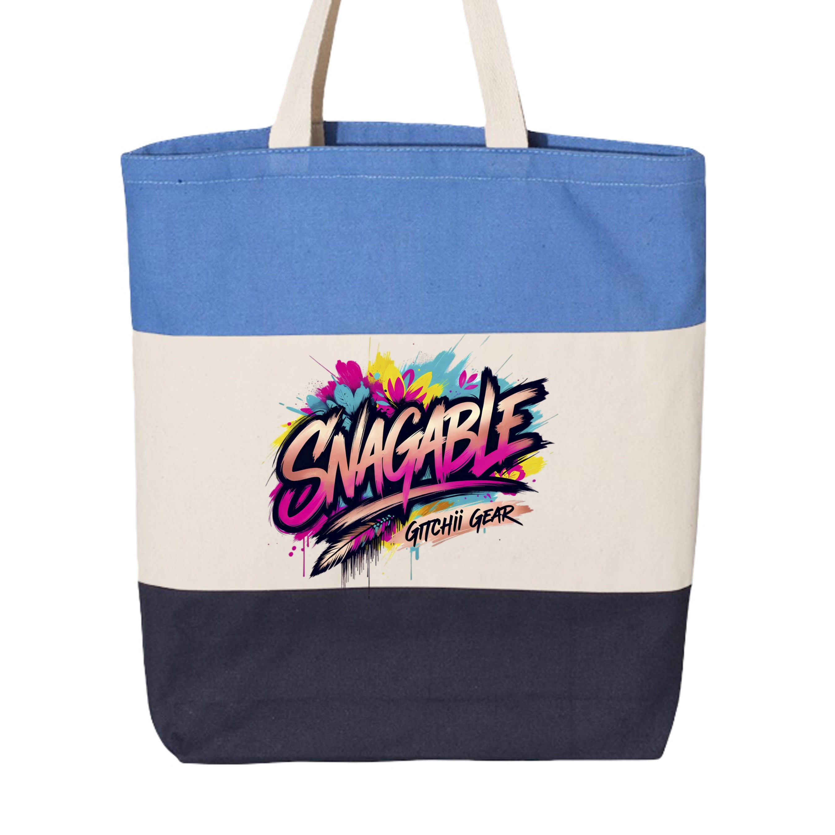 Navy/ Natural/ Carolina Blue - Q125900 - FRONT