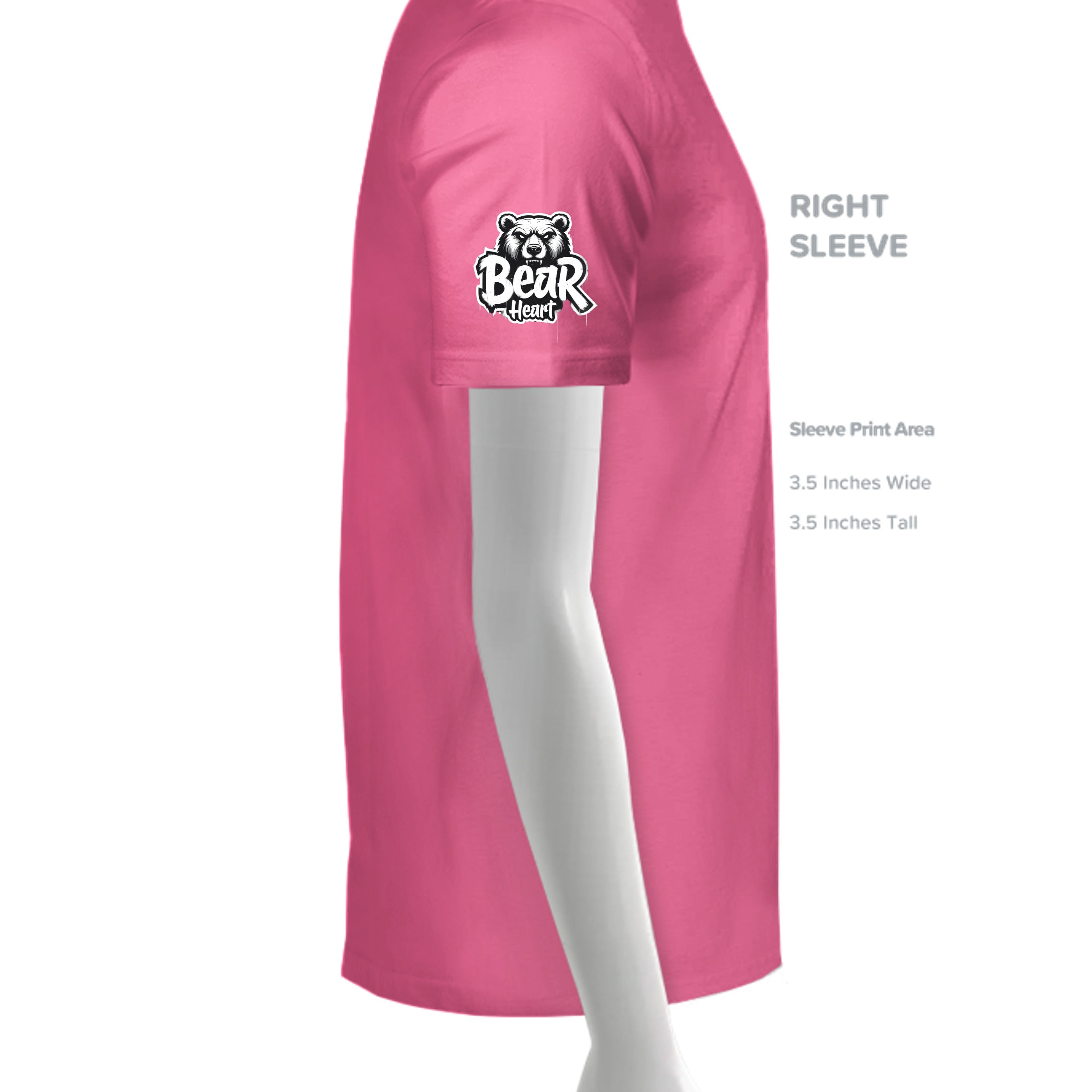 SAFETY PINK - G500B - SLEEVE_RIGHT