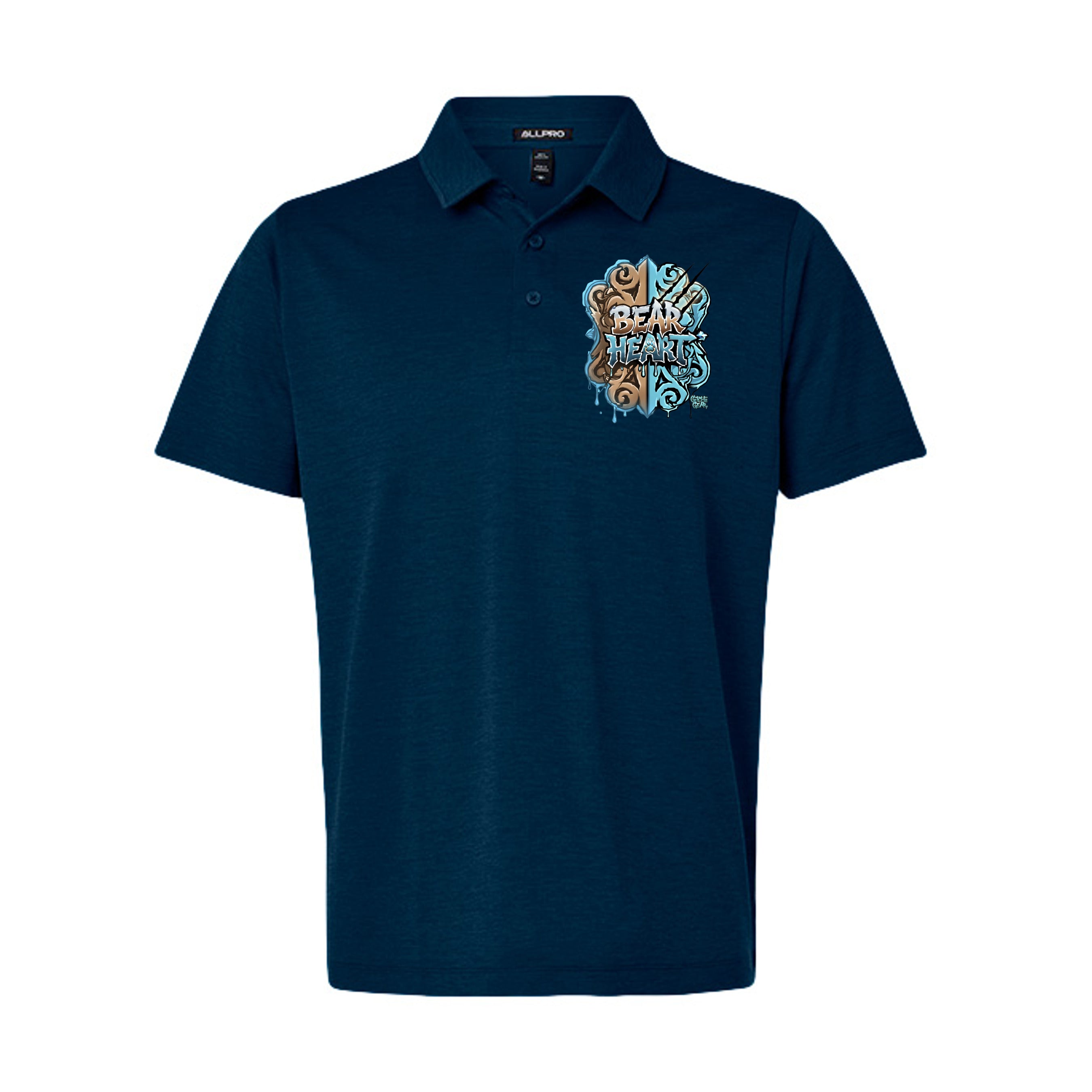 Navy Melange - 4HM00 - FRONT