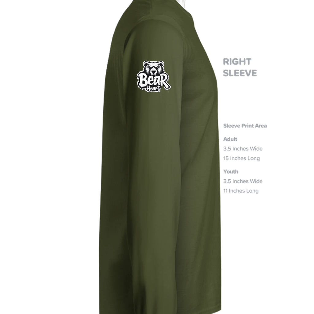 MILITARY GREEN - G240 - SLEEVE_RIGHT