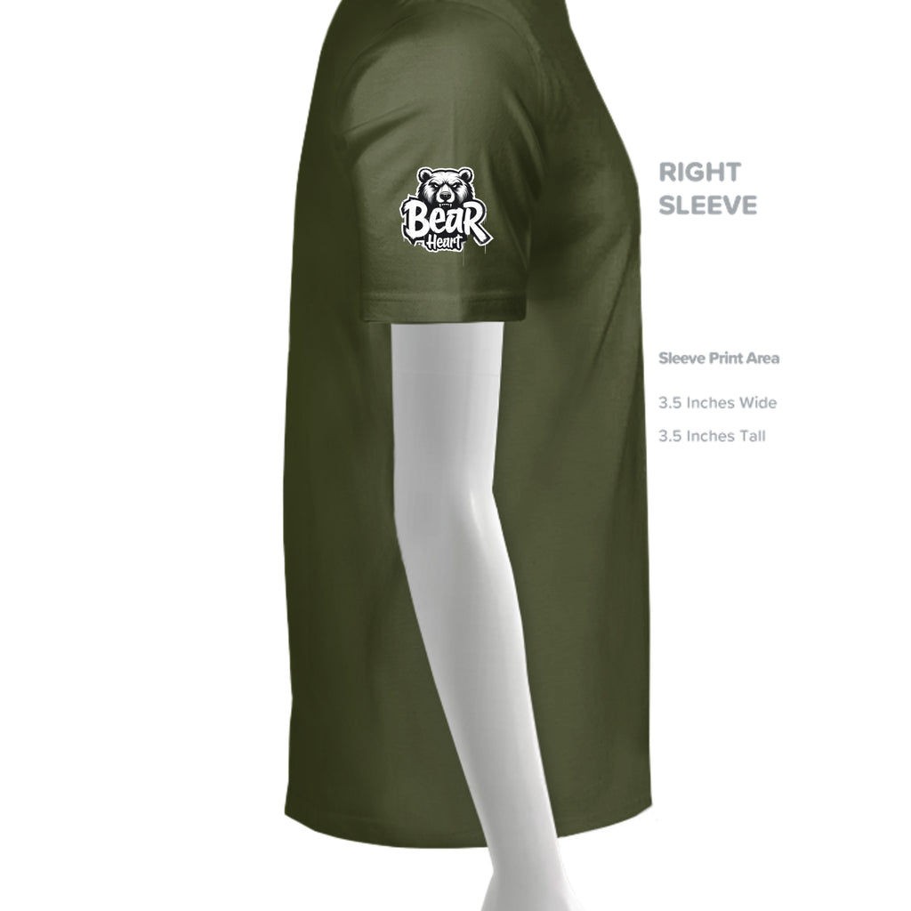 MILITARY GREEN - G500B - SLEEVE_RIGHT