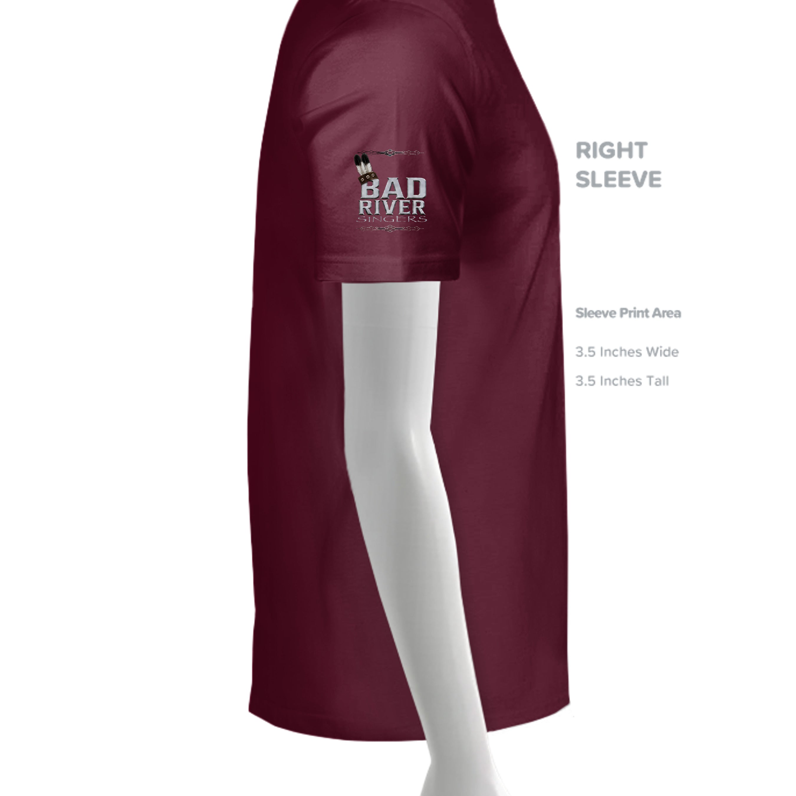MAROON - G500 - SLEEVE_RIGHT