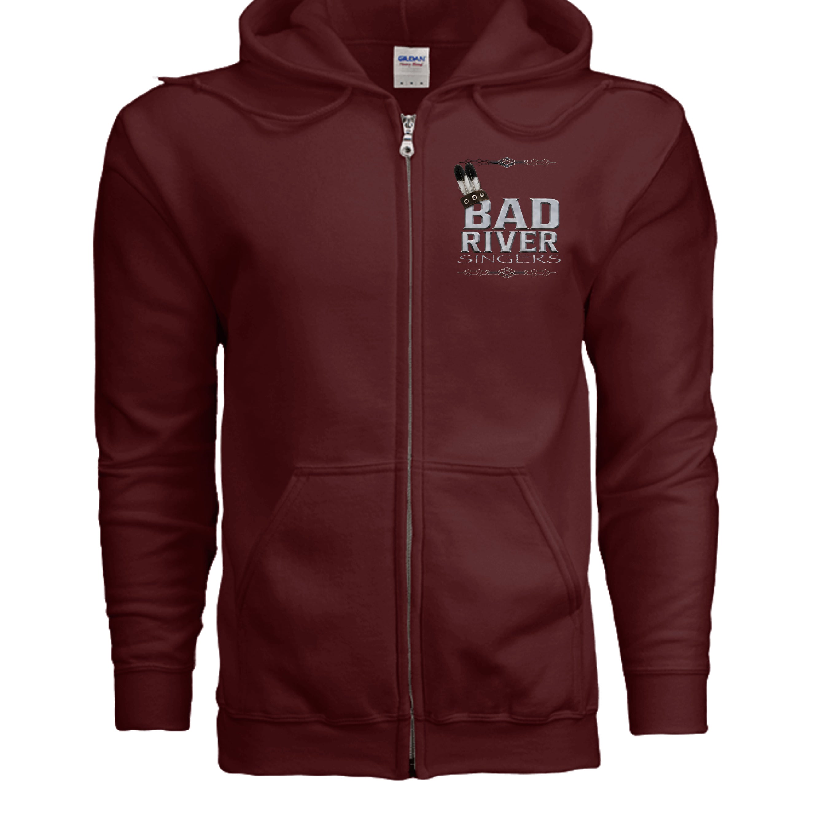 MAROON - G186 - FRONT