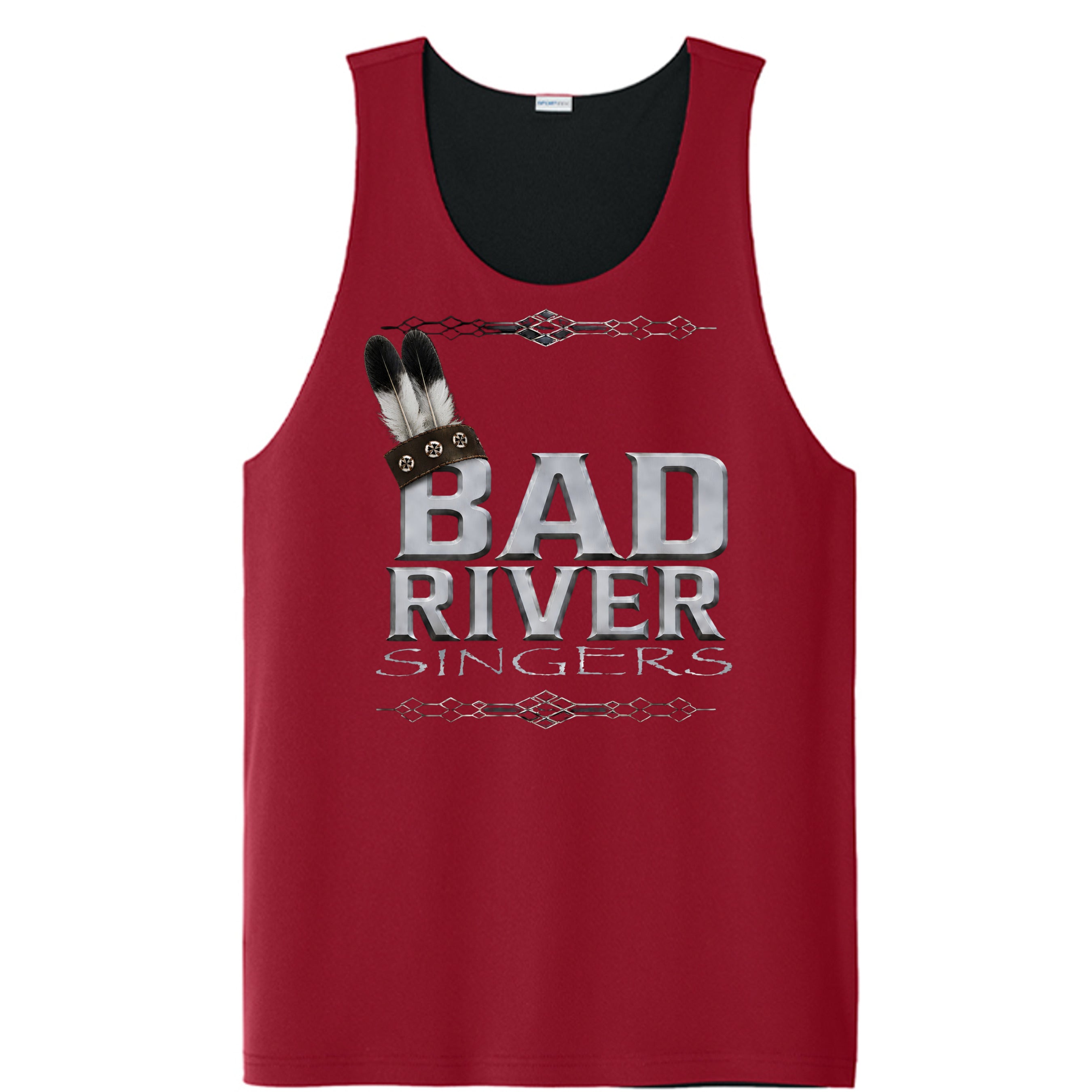 Deep Red/ Black - ST551 - FRONT